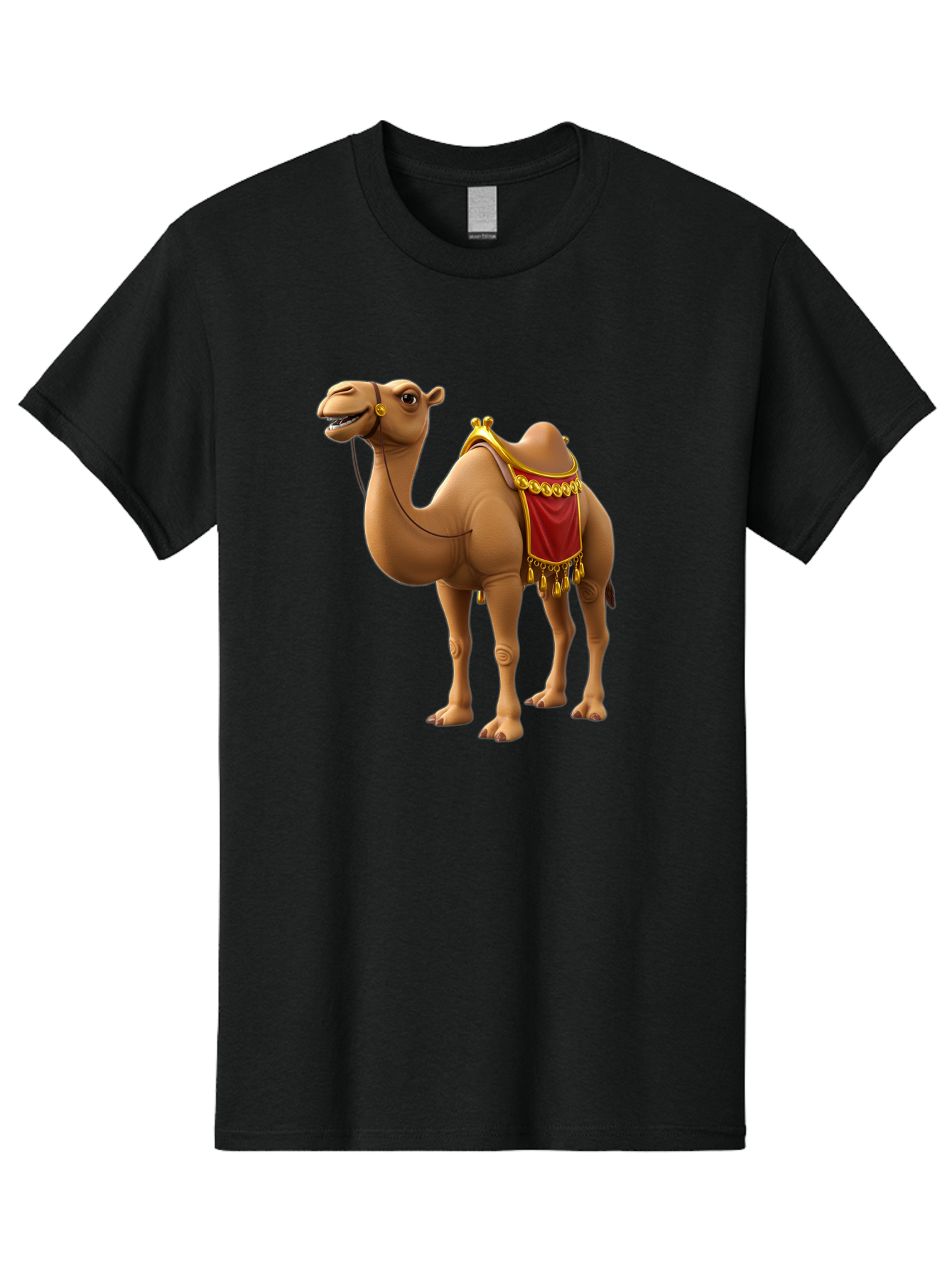 Camel-With-Red-Saddle Men'S Graphic Tee, 100% Cotton, Comfortable Casual Summer Wear, Machine Washable, Vintage Camera, Old Camera, Antique Camera, Black Camera, Classic Photography, Photography Equipment, Nostalgic Device, Film Camera, Bag242