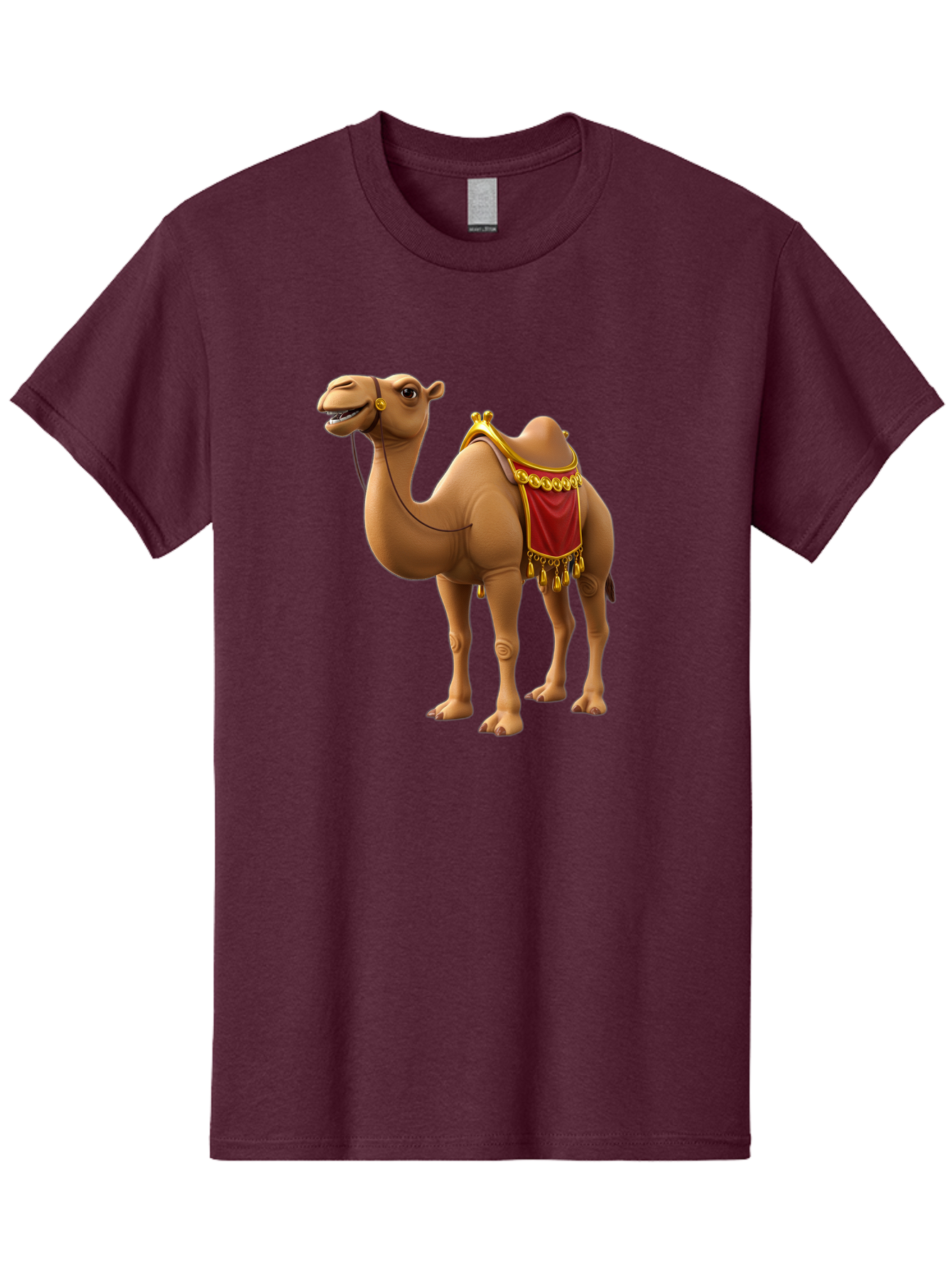 Camel-With-Red-Saddle Men'S Graphic Tee, 100% Cotton, Comfortable Casual Summer Wear, Machine Washable, Vintage Camera, Old Camera, Antique Camera, Black Camera, Classic Photography, Photography Equipment, Nostalgic Device, Film Camera, Bag242