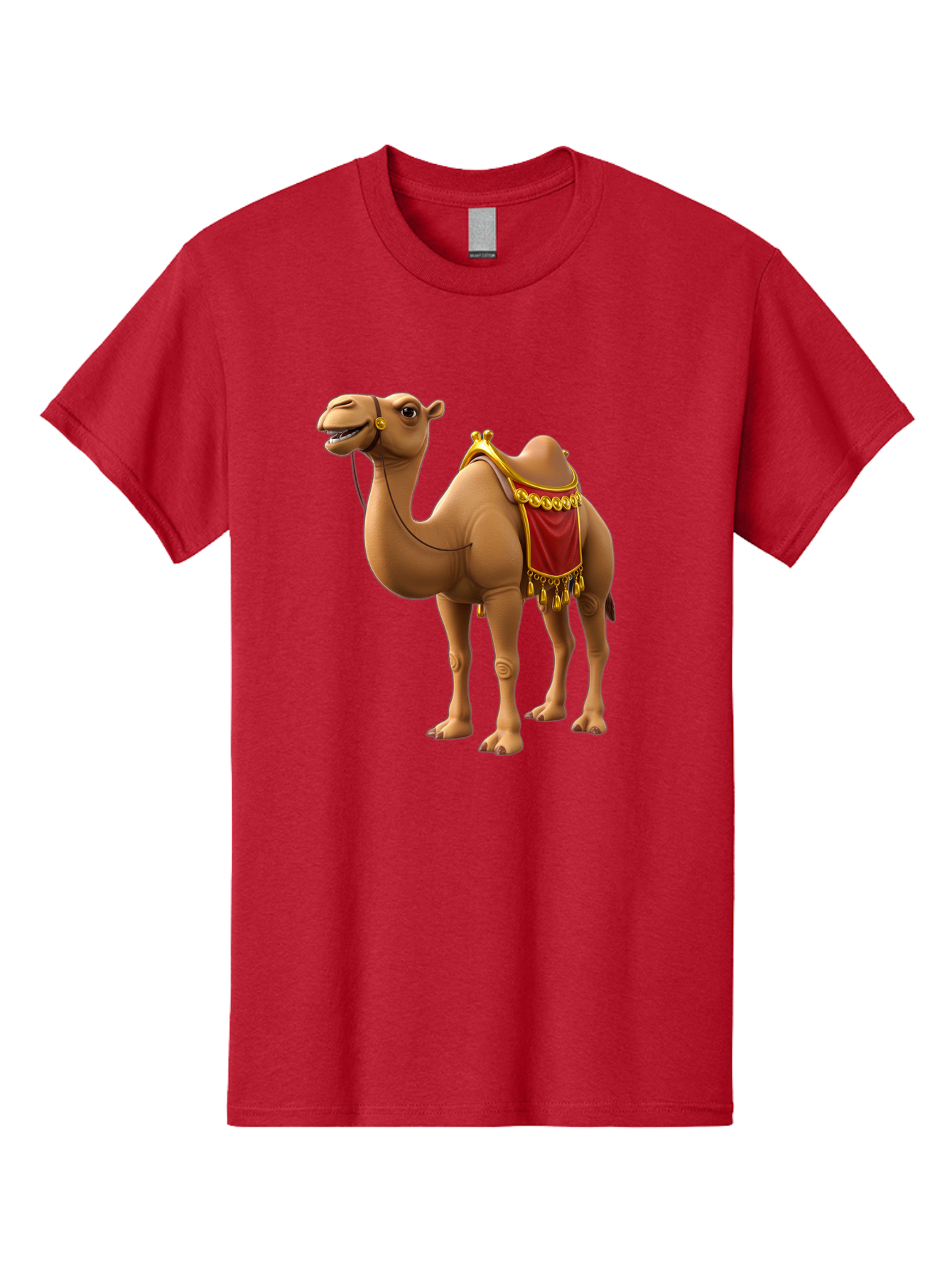 Camel-With-Red-Saddle Men'S Graphic Tee, 100% Cotton, Comfortable Casual Summer Wear, Machine Washable, Vintage Camera, Old Camera, Antique Camera, Black Camera, Classic Photography, Photography Equipment, Nostalgic Device, Film Camera, Bag242