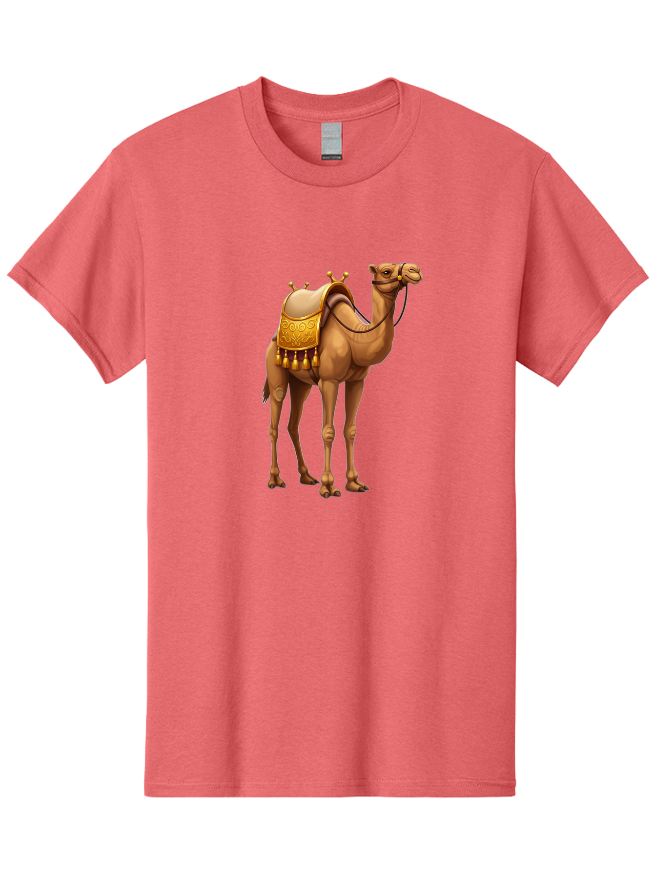 Camel Men'S Graphic Tee, 100% Cotton, Comfortable Casual Summer Wear, Machine Washable, Vintage Camera, Old Camera, Antique Camera, Black Camera, Classic Photography, Photography Equipment, Nostalgic Device, Film Camera, Camera Art Bag243