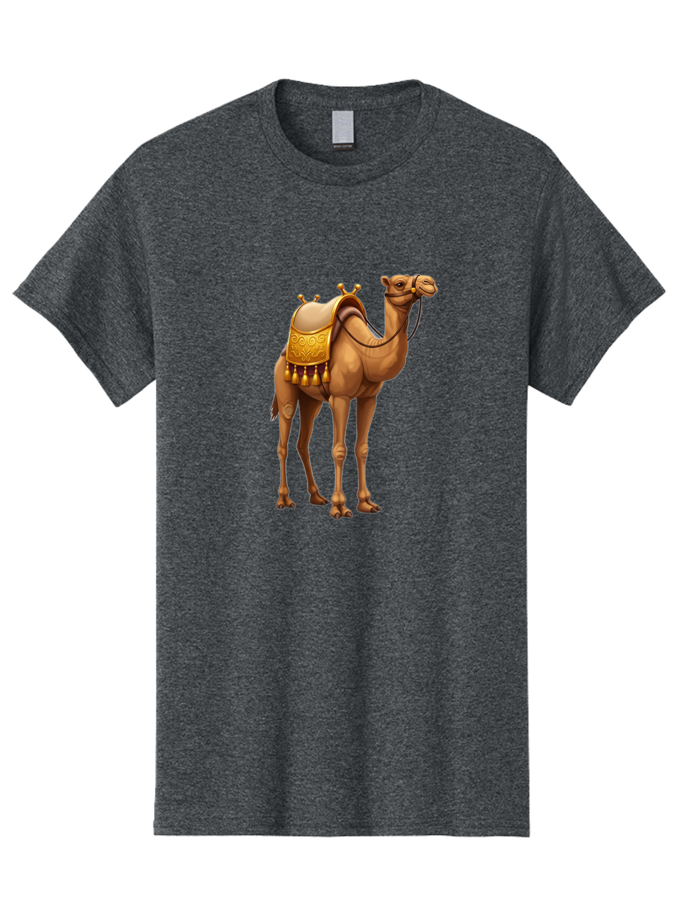 Camel Men'S Graphic Tee, 100% Cotton, Comfortable Casual Summer Wear, Machine Washable, Vintage Camera, Old Camera, Antique Camera, Black Camera, Classic Photography, Photography Equipment, Nostalgic Device, Film Camera, Camera Art Bag243