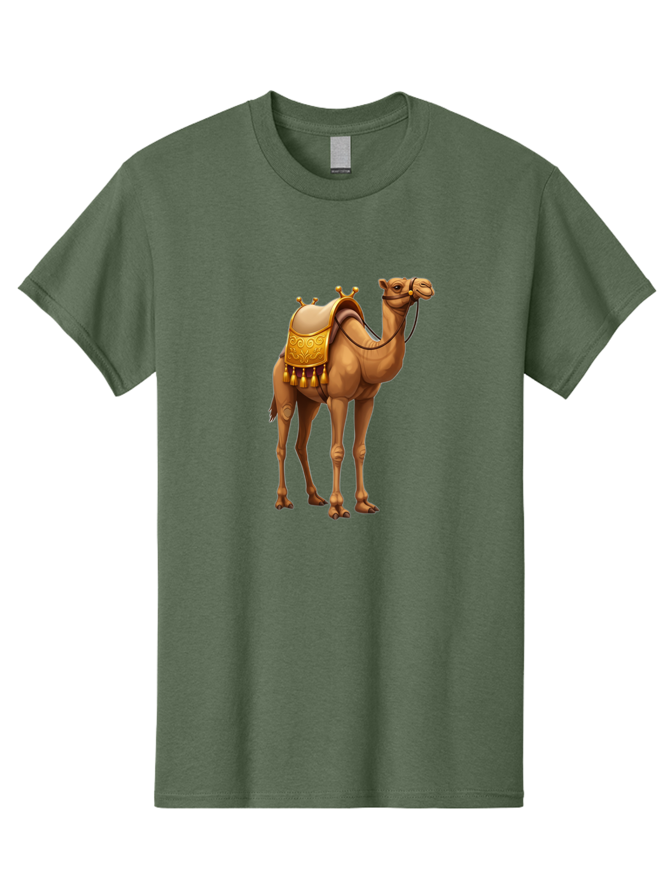 Camel Men'S Graphic Tee, 100% Cotton, Comfortable Casual Summer Wear, Machine Washable, Vintage Camera, Old Camera, Antique Camera, Black Camera, Classic Photography, Photography Equipment, Nostalgic Device, Film Camera, Camera Art Bag243