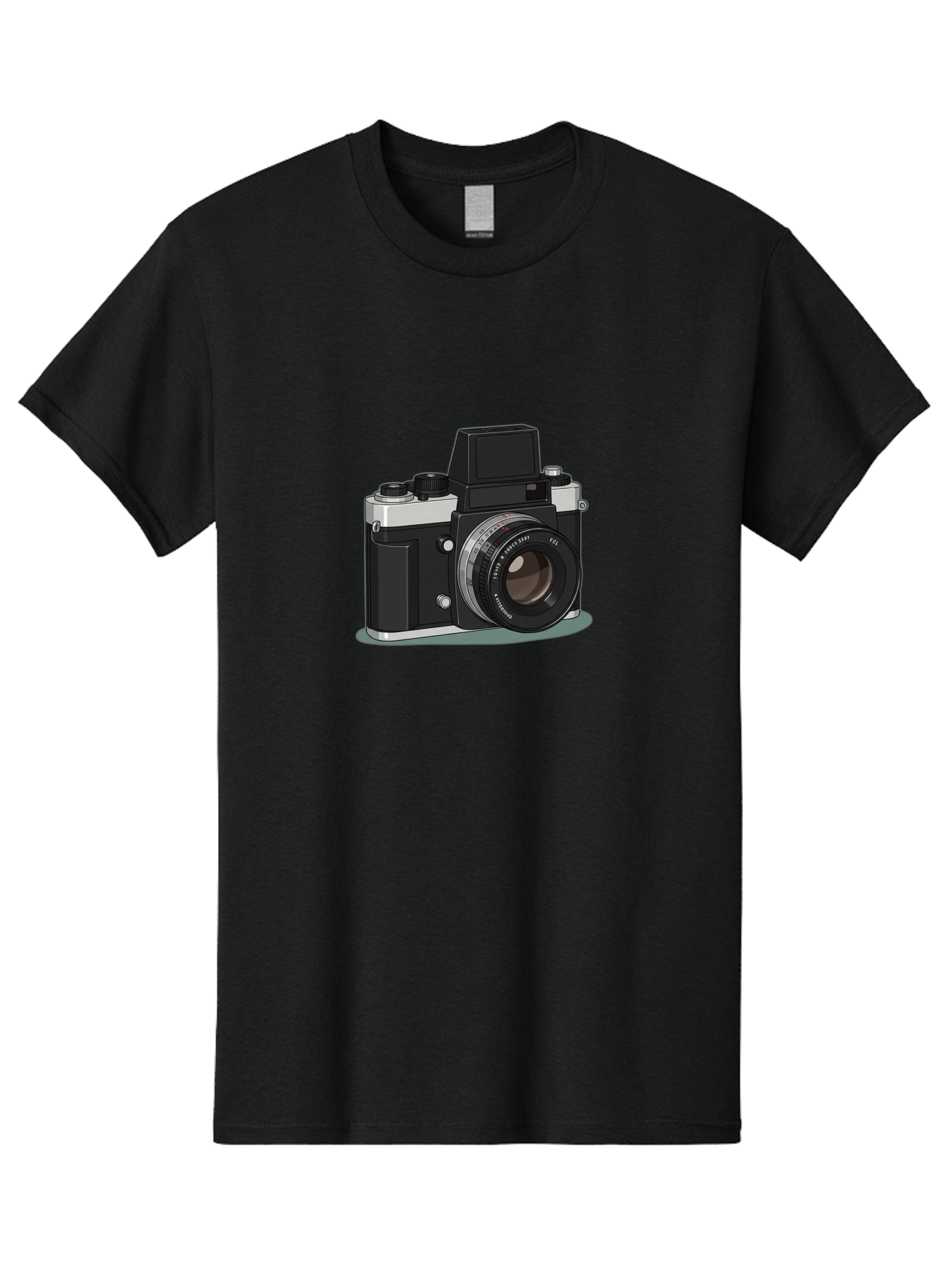 Camera Men'S Graphic Tee, 100% Cotton, Comfortable Casual Summer Wear, Machine Washable, Vintage Camera, Old Camera, Antique Camera, Black Camera, Classic Photography, Photography Equipment, Nostalgic Device, Film Camera, Camera Art Bag246