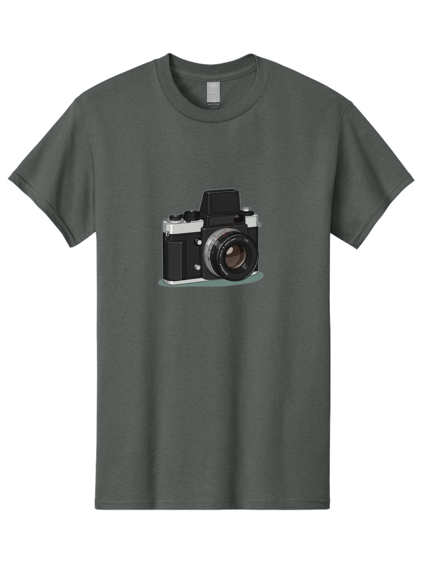 Camera Men'S Graphic Tee, 100% Cotton, Comfortable Casual Summer Wear, Machine Washable, Vintage Camera, Old Camera, Antique Camera, Black Camera, Classic Photography, Photography Equipment, Nostalgic Device, Film Camera, Camera Art Bag246