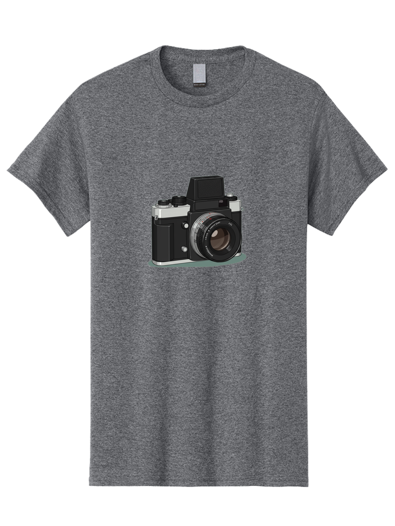 Camera Men'S Graphic Tee, 100% Cotton, Comfortable Casual Summer Wear, Machine Washable, Vintage Camera, Old Camera, Antique Camera, Black Camera, Classic Photography, Photography Equipment, Nostalgic Device, Film Camera, Camera Art Bag246