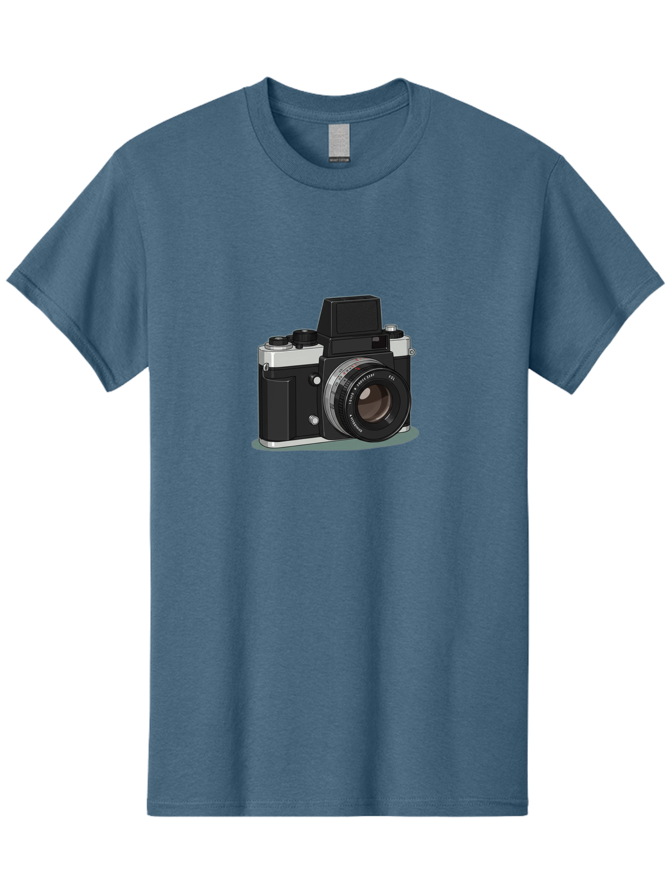 Camera Men'S Graphic Tee, 100% Cotton, Comfortable Casual Summer Wear, Machine Washable, Vintage Camera, Old Camera, Antique Camera, Black Camera, Classic Photography, Photography Equipment, Nostalgic Device, Film Camera, Camera Art Bag246