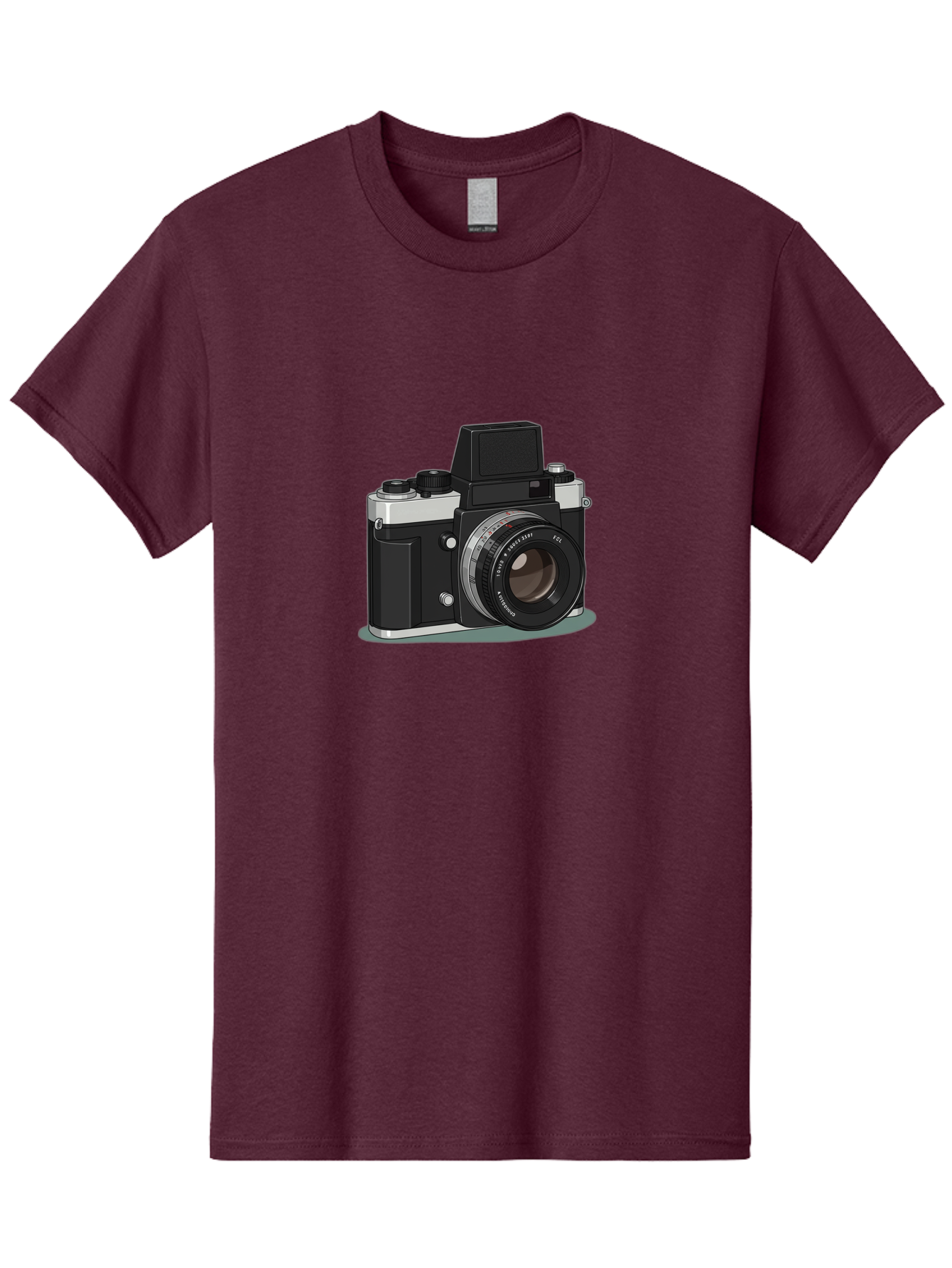 Camera Men'S Graphic Tee, 100% Cotton, Comfortable Casual Summer Wear, Machine Washable, Vintage Camera, Old Camera, Antique Camera, Black Camera, Classic Photography, Photography Equipment, Nostalgic Device, Film Camera, Camera Art Bag246