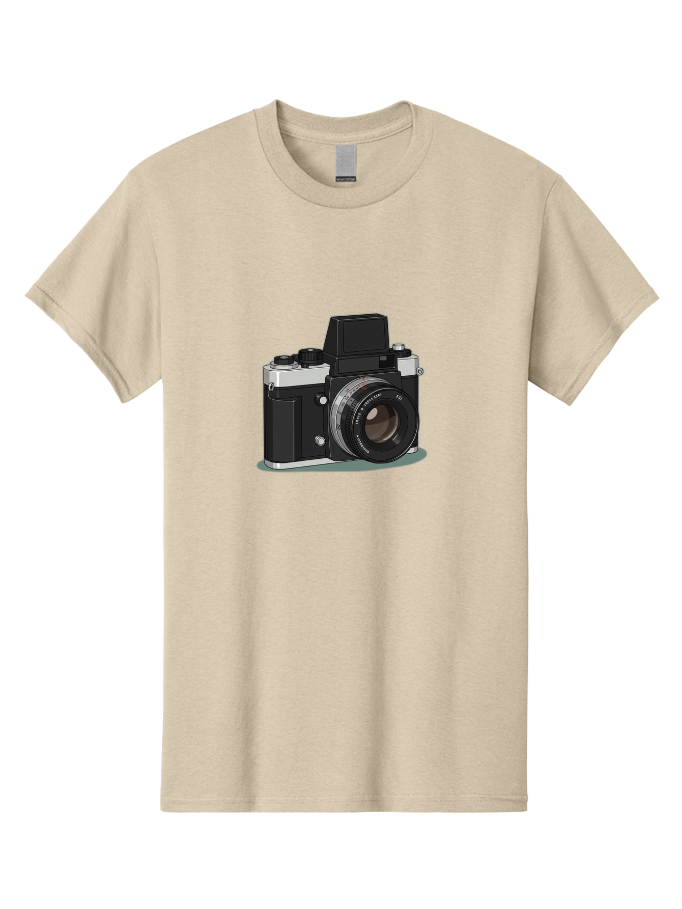 Camera Men'S Graphic Tee, 100% Cotton, Comfortable Casual Summer Wear, Machine Washable, Vintage Camera, Old Camera, Antique Camera, Black Camera, Classic Photography, Photography Equipment, Nostalgic Device, Film Camera, Camera Art Bag246