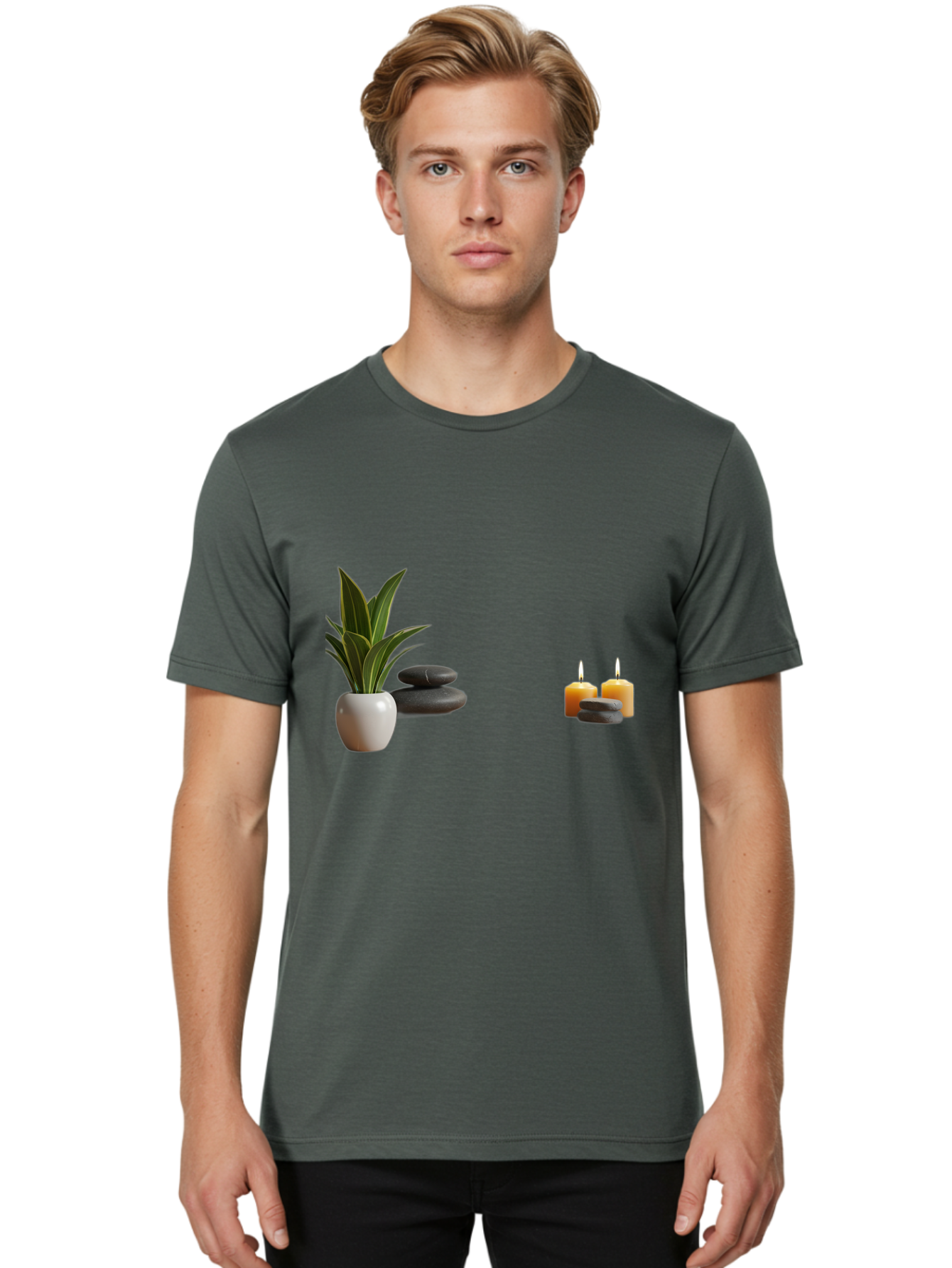 Candles-And-Plant Men'S Graphic Tee, 100% Cotton, Comfortable Casual Summer Wear, Machine Washable, Vintage Camera, Old Camera, Antique Camera, Black Camera, Classic Photography, Photography Equipment, Nostalgic Device, Film Camera, Camera Art Bag257