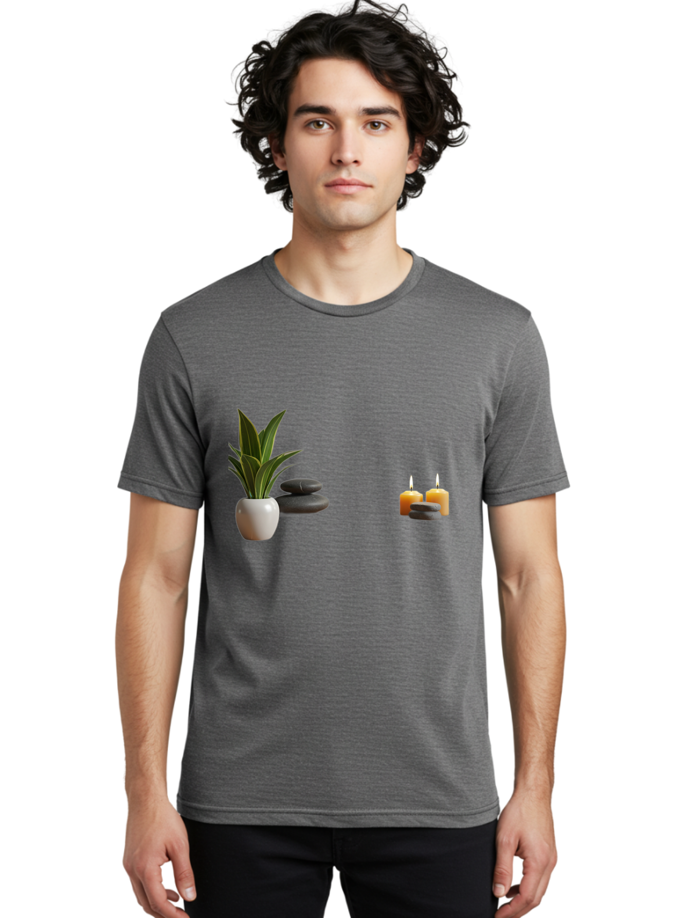 Candles-And-Plant Men'S Graphic Tee, 100% Cotton, Comfortable Casual Summer Wear, Machine Washable, Vintage Camera, Old Camera, Antique Camera, Black Camera, Classic Photography, Photography Equipment, Nostalgic Device, Film Camera, Camera Art Bag257
