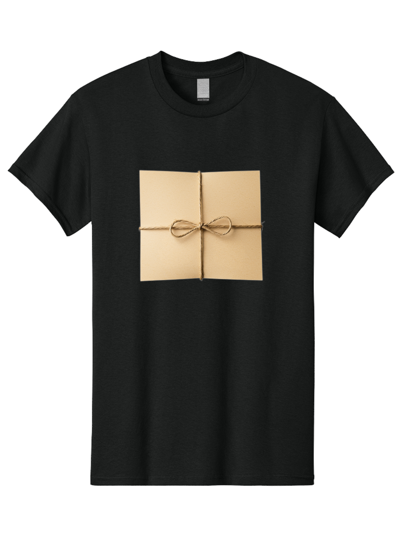 Card-With-Twine Men'S Graphic Tee, 100% Cotton, Comfortable Casual Summer Wear, Machine Washable, Vintage Camera, Old Camera, Antique Camera, Black Camera, Classic Photography, Photography Equipment, Nostalgic Device, Film Camera, Camera Art Bag259