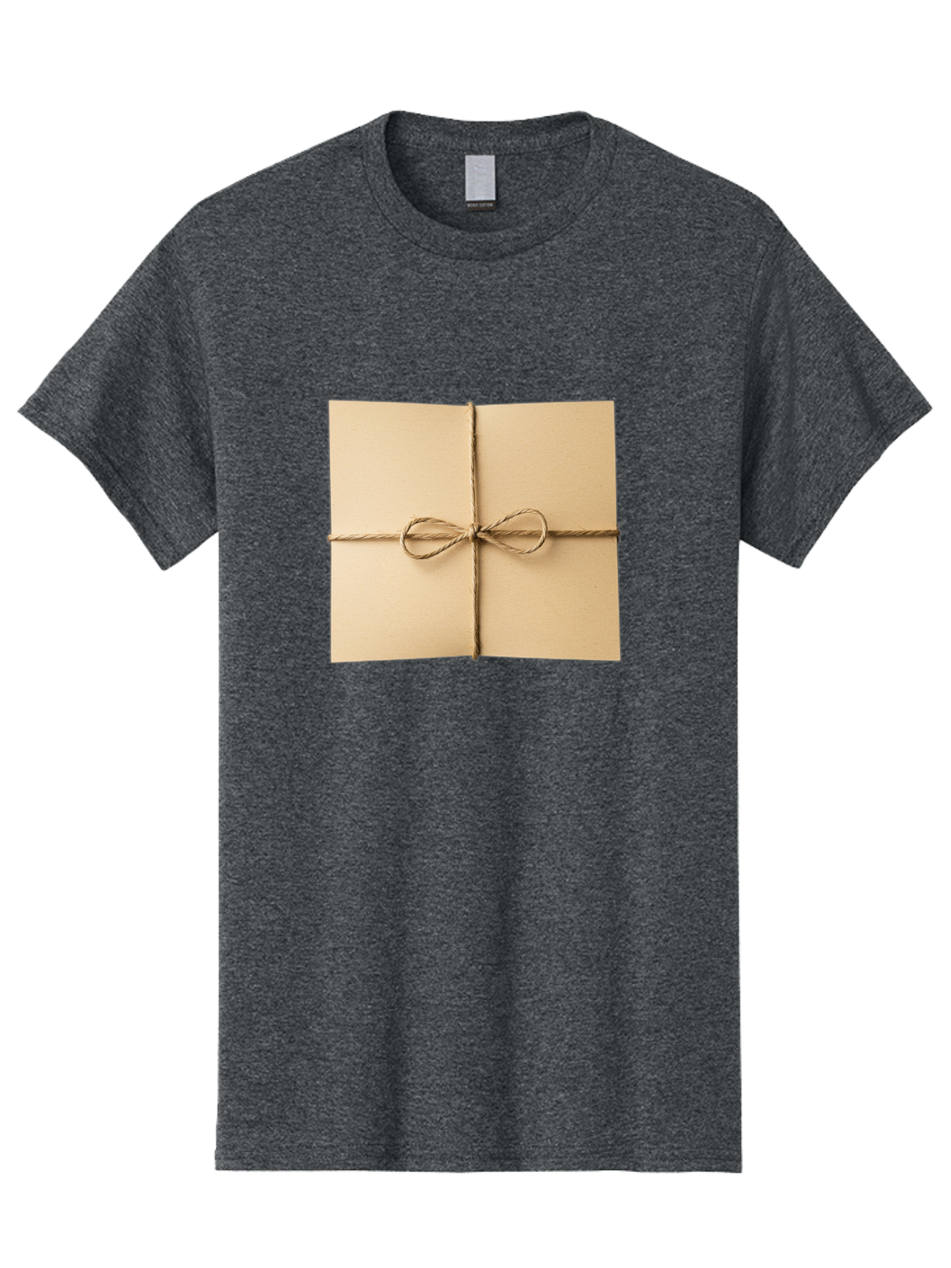 Card-With-Twine Men'S Graphic Tee, 100% Cotton, Comfortable Casual Summer Wear, Machine Washable, Vintage Camera, Old Camera, Antique Camera, Black Camera, Classic Photography, Photography Equipment, Nostalgic Device, Film Camera, Camera Art Bag259