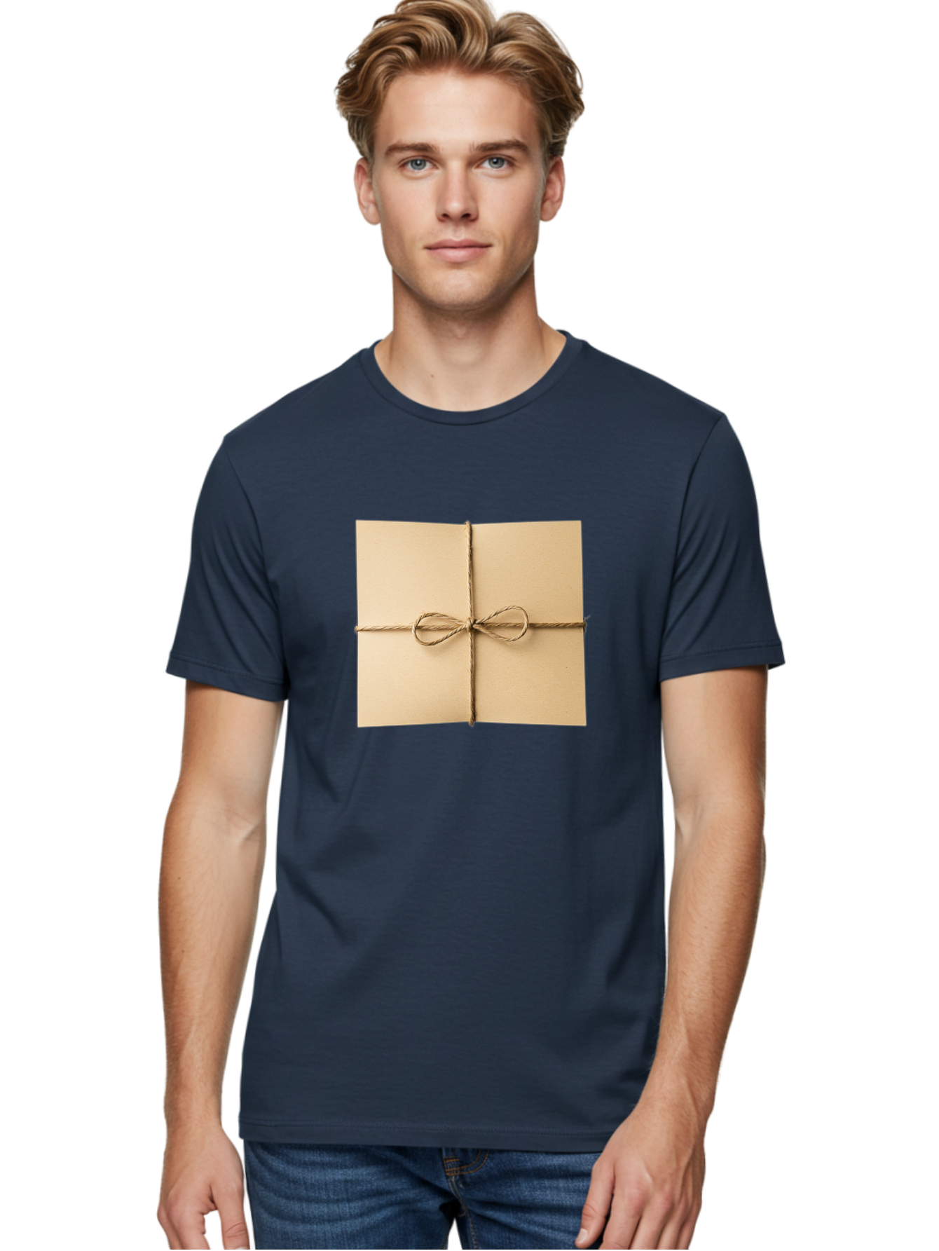 Card-With-Twine Men'S Graphic Tee, 100% Cotton, Comfortable Casual Summer Wear, Machine Washable, Vintage Camera, Old Camera, Antique Camera, Black Camera, Classic Photography, Photography Equipment, Nostalgic Device, Film Camera, Camera Art Bag259