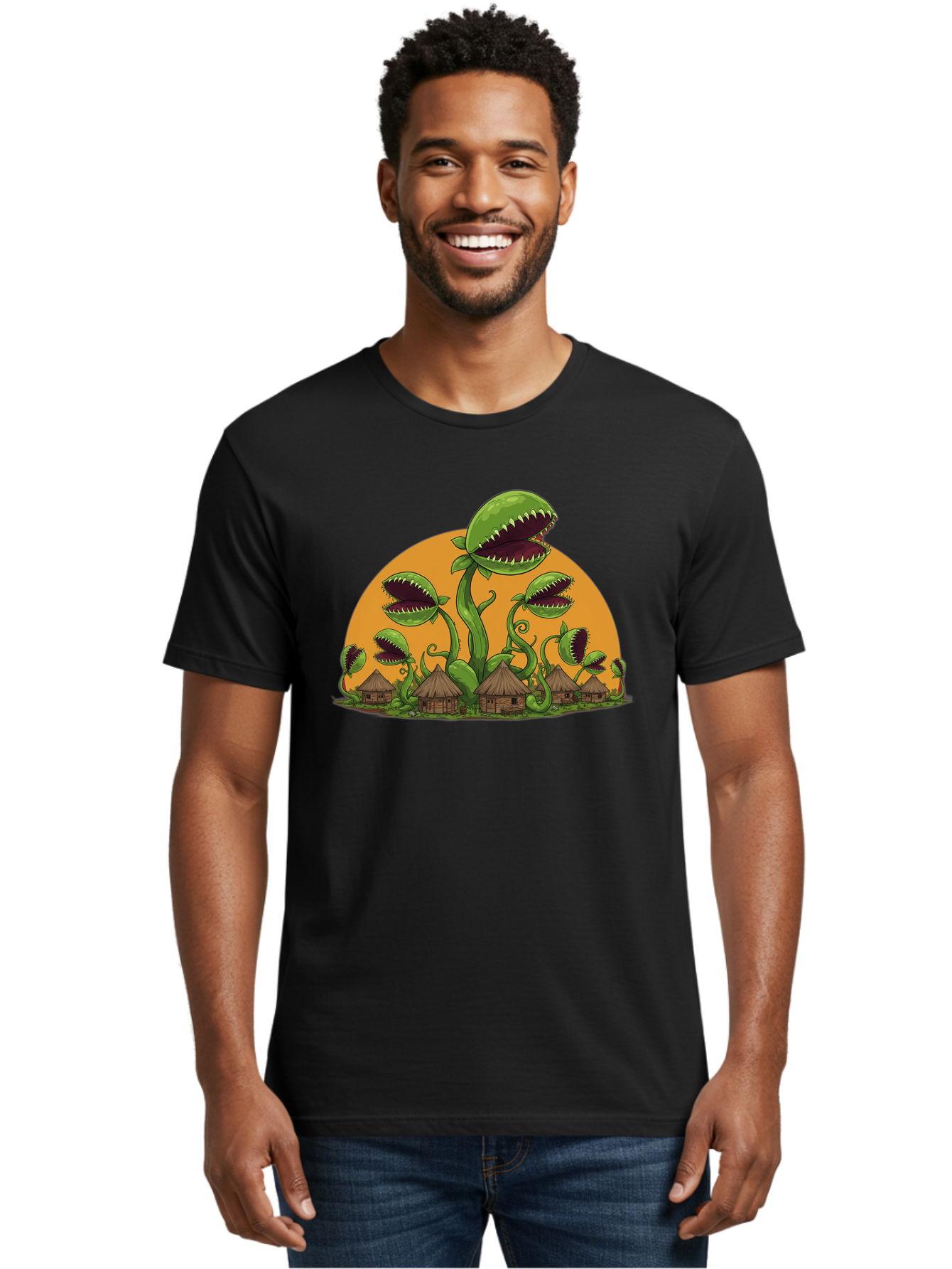 Carnivorous-Plants Men'S Graphic Tee, 100% Cotton, Comfortable Casual Summer Wear, Machine Washable, Vintage Camera, Old Camera, Antique Camera, Black Camera, Classic Photography, Photography Equipment, Nostalgic Device, Film Camera, Bag260