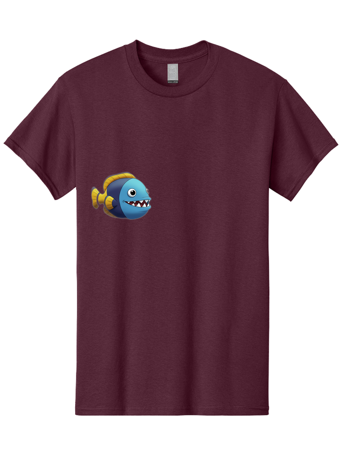 Cartoon-Fish-1 Men'S Graphic Tee, 100% Cotton, Comfortable Casual Summer Wear, Machine Washable, Vintage Camera, Old Camera, Antique Camera, Black Camera, Classic Photography, Photography Equipment, Nostalgic Device, Film Camera, Camera Art Bag261