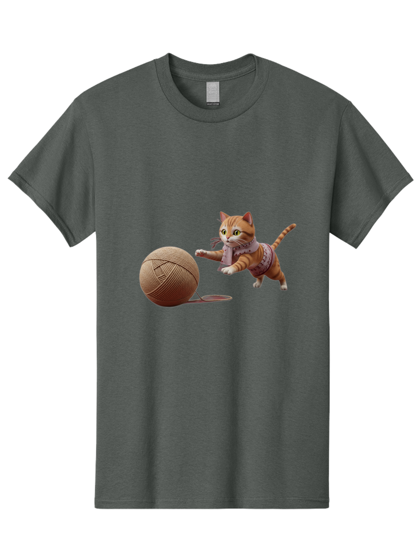 Cat-Playing-With-Yarn-Ball Men'S Graphic Tee, 100% Cotton, Comfortable Casual Summer Wear, Machine Washable, Vintage Camera, Old Camera, Antique Camera, Black Camera, Classic Photography, Photography Equipment, Nostalgic Device, Film Camera, Bag264