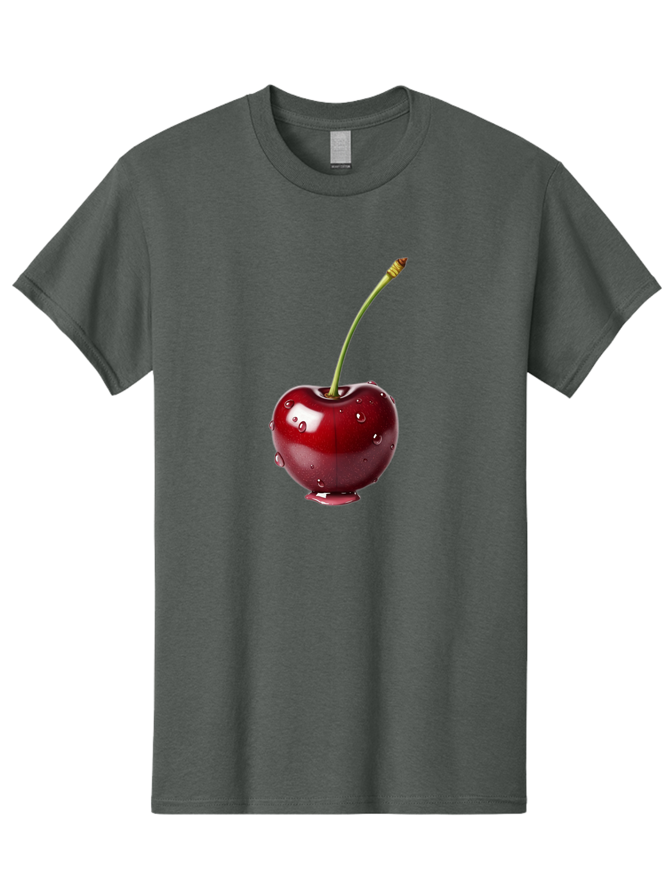 Cherry Men'S Graphic Tee, 100% Cotton, Comfortable Casual Summer Wear, Machine Washable, Vintage Camera, Old Camera, Antique Camera, Black Camera, Classic Photography, Photography Equipment, Nostalgic Device, Film Camera, Camera Art Bag279