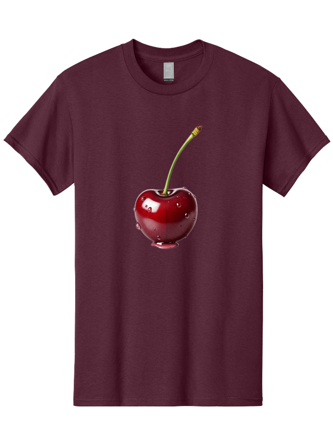 Cherry Men'S Graphic Tee, 100% Cotton, Comfortable Casual Summer Wear, Machine Washable, Vintage Camera, Old Camera, Antique Camera, Black Camera, Classic Photography, Photography Equipment, Nostalgic Device, Film Camera, Camera Art Bag279
