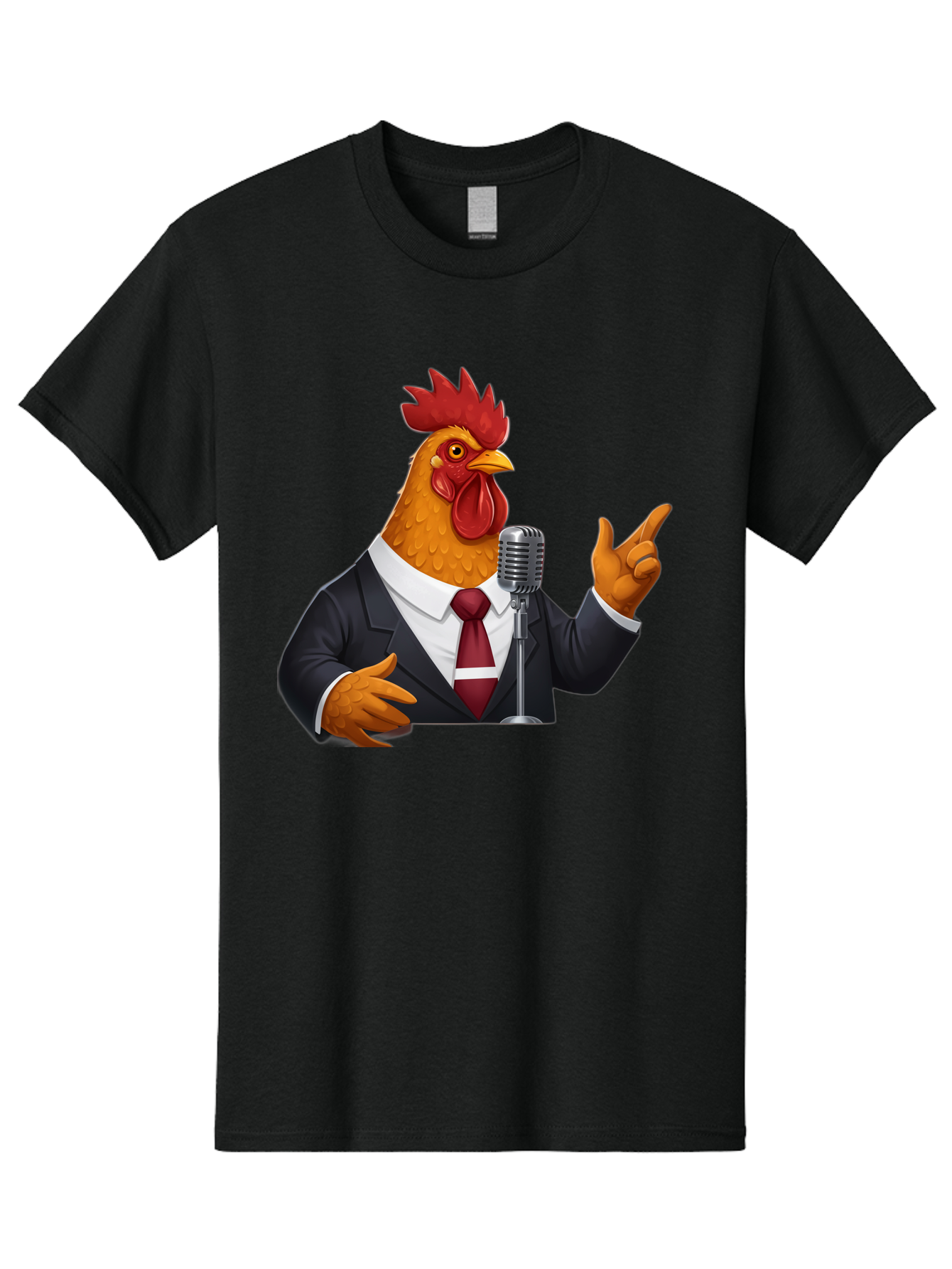 Chicken-In-Suit Men'S Graphic Tee, 100% Cotton, Comfortable Casual Summer Wear, Machine Washable, Vintage Camera, Old Camera, Antique Camera, Black Camera, Classic Photography, Photography Equipment, Nostalgic Device, Film Camera, Camera Art Bag282