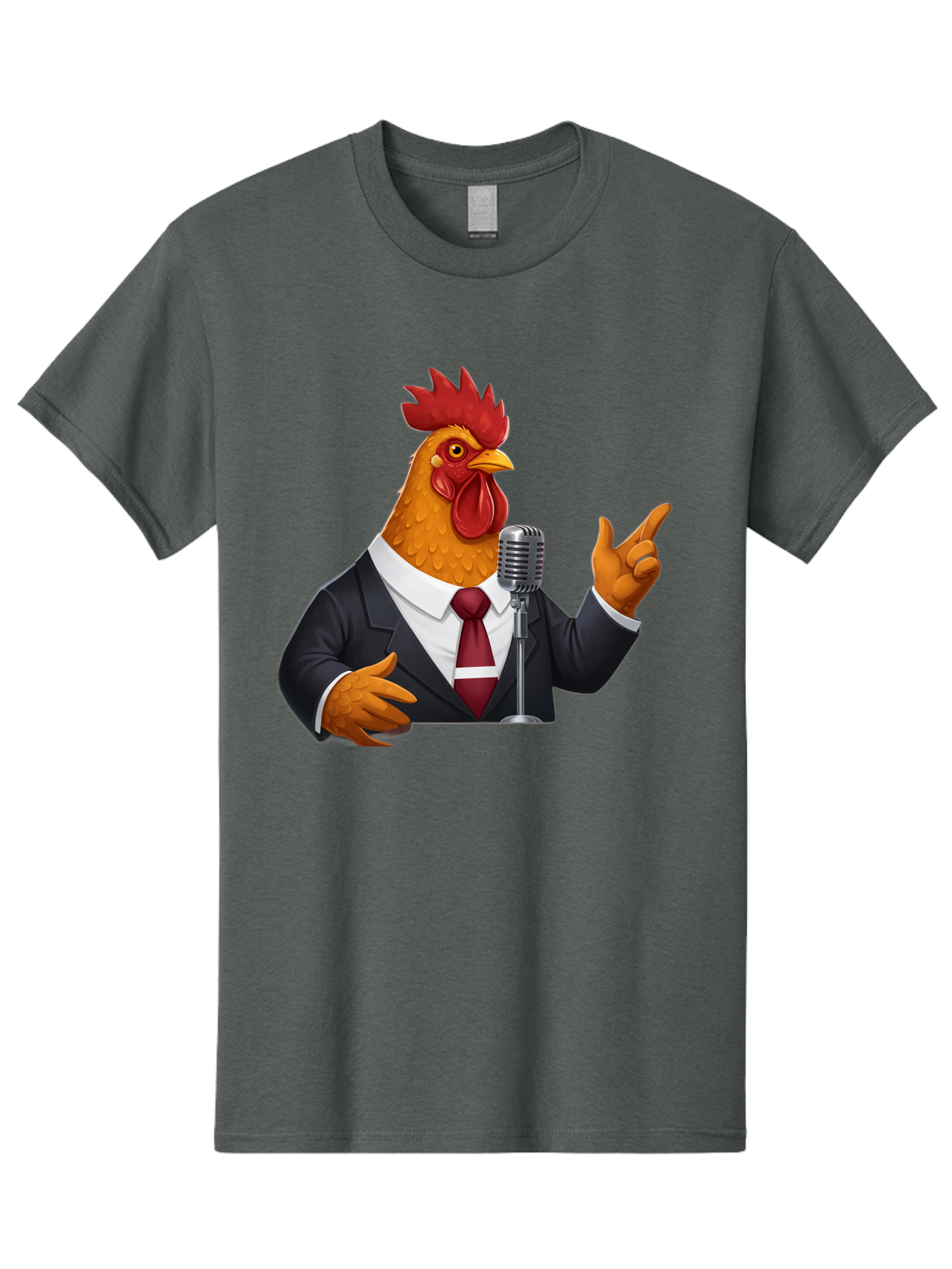 Chicken-In-Suit Men'S Graphic Tee, 100% Cotton, Comfortable Casual Summer Wear, Machine Washable, Vintage Camera, Old Camera, Antique Camera, Black Camera, Classic Photography, Photography Equipment, Nostalgic Device, Film Camera, Camera Art Bag282