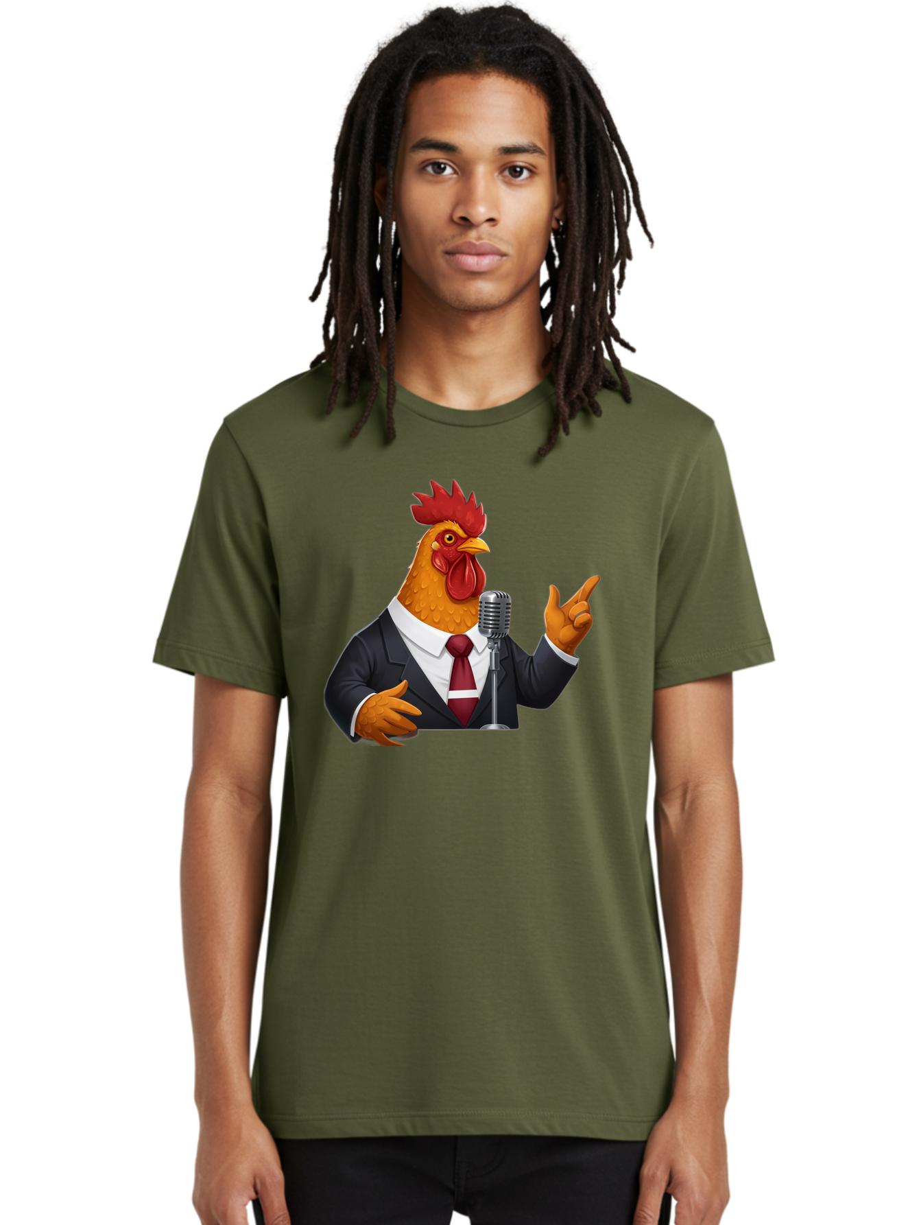 Chicken-In-Suit Men'S Graphic Tee, 100% Cotton, Comfortable Casual Summer Wear, Machine Washable, Vintage Camera, Old Camera, Antique Camera, Black Camera, Classic Photography, Photography Equipment, Nostalgic Device, Film Camera, Camera Art Bag282
