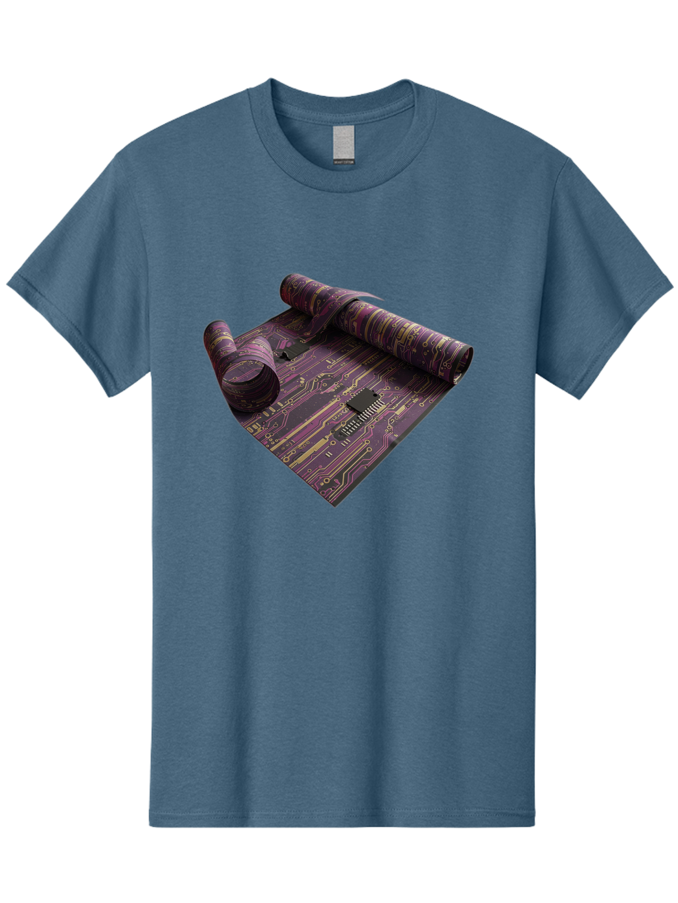 Circuit-Board-Rug Men'S Graphic Tee, 100% Cotton, Comfortable Casual Summer Wear, Machine Washable, Vintage Camera, Old Camera, Antique Camera, Black Camera, Classic Photography, Photography Equipment, Nostalgic Device, Film Camera, Camera Art Bag293