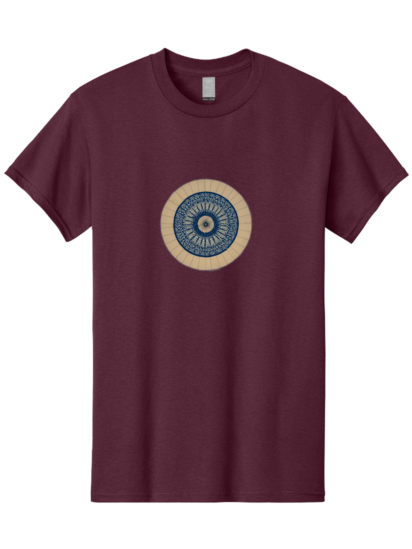 Circular-Pattern Men'S Graphic Tee, 100% Cotton, Comfortable Casual Summer Wear, Machine Washable, Vintage Camera, Old Camera, Antique Camera, Black Camera, Classic Photography, Photography Equipment, Nostalgic Device, Film Camera, Camera Art Bag295