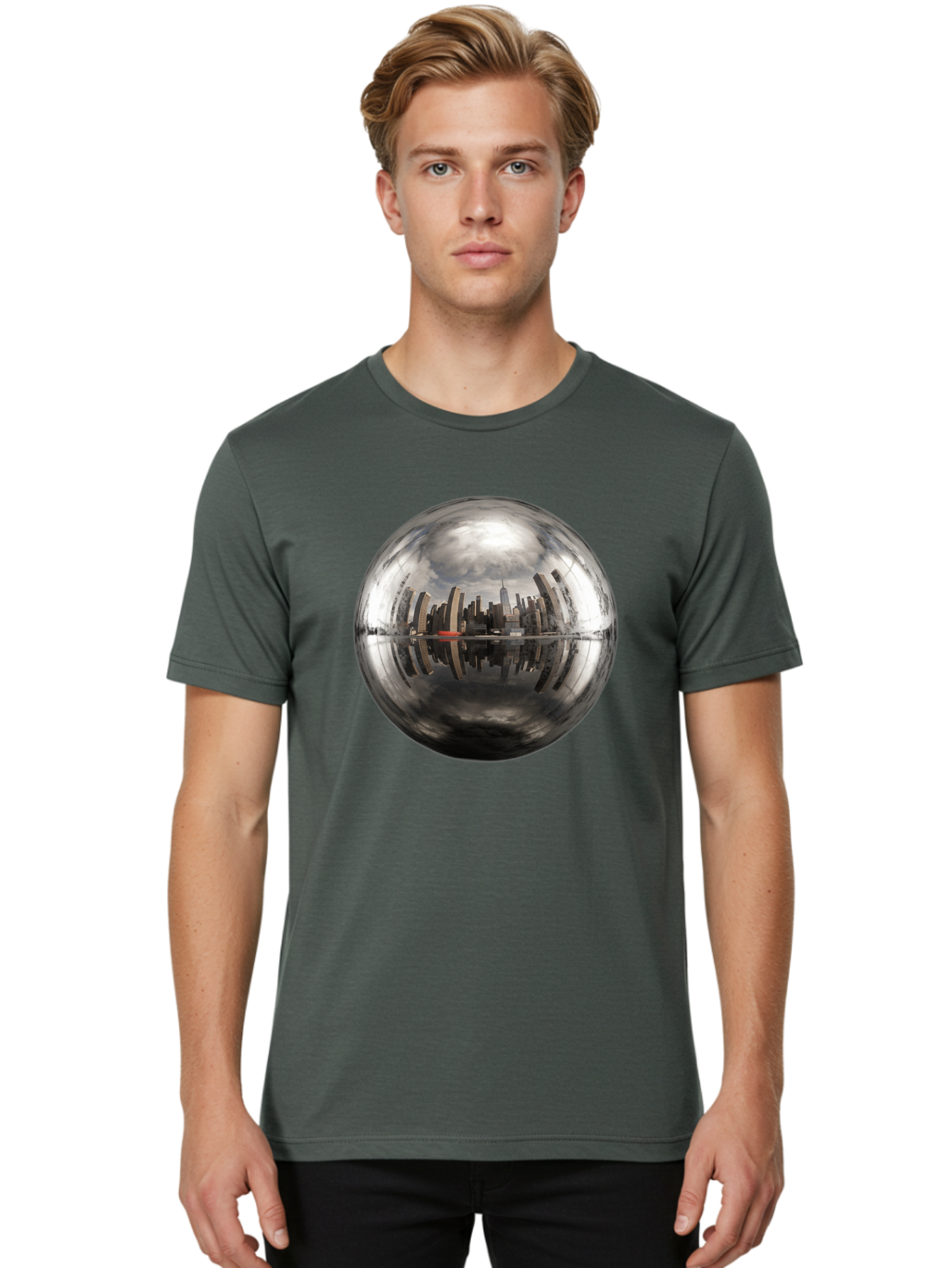 Cityscape-Sphere Men'S Graphic Tee, 100% Cotton, Comfortable Casual Summer Wear, Machine Washable, Vintage Camera, Old Camera, Antique Camera, Black Camera, Classic Photography, Photography Equipment, Nostalgic Device, Film Camera, Camera Art Bag299