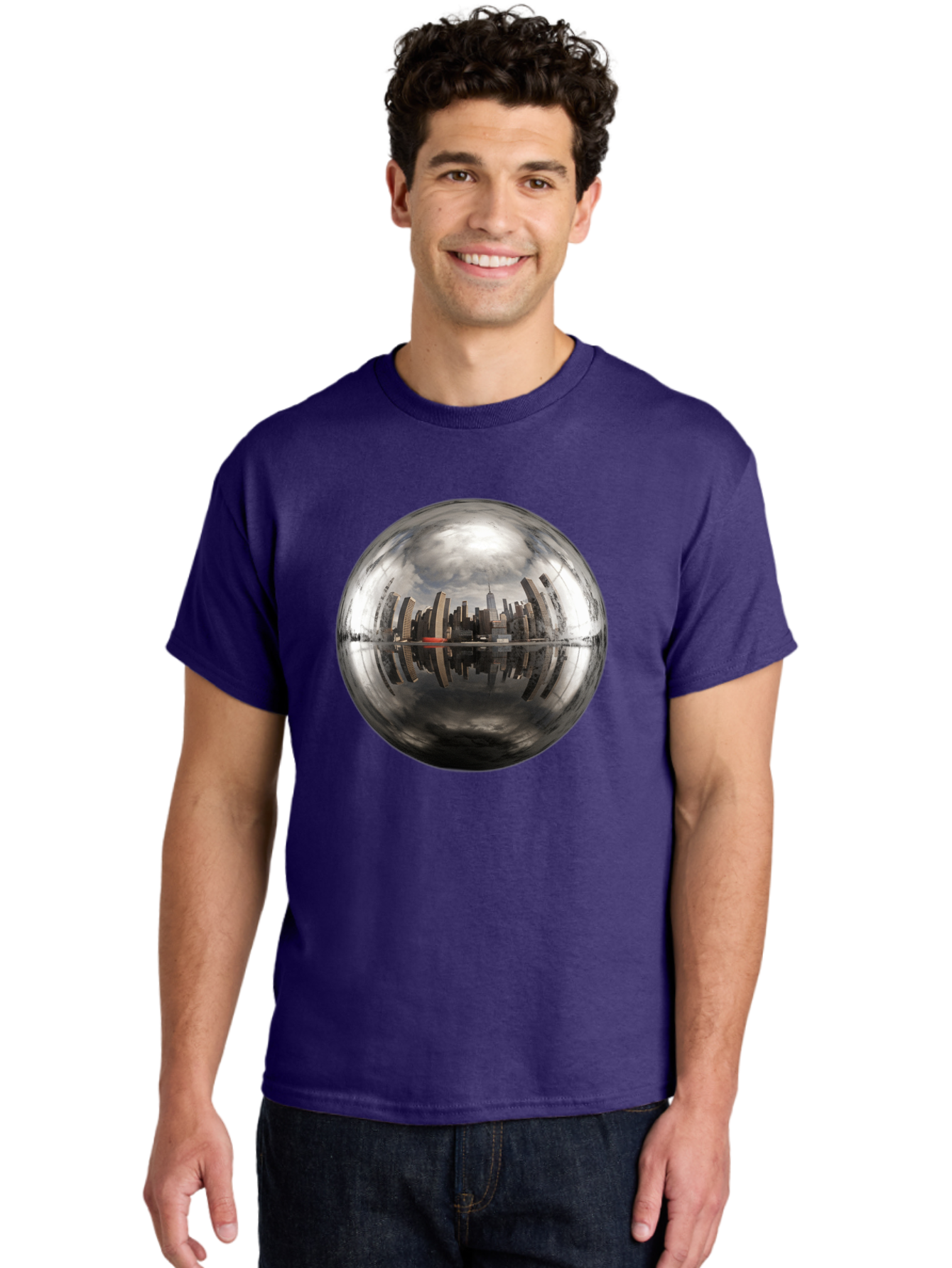 Cityscape-Sphere Men'S Graphic Tee, 100% Cotton, Comfortable Casual Summer Wear, Machine Washable, Vintage Camera, Old Camera, Antique Camera, Black Camera, Classic Photography, Photography Equipment, Nostalgic Device, Film Camera, Camera Art Bag299