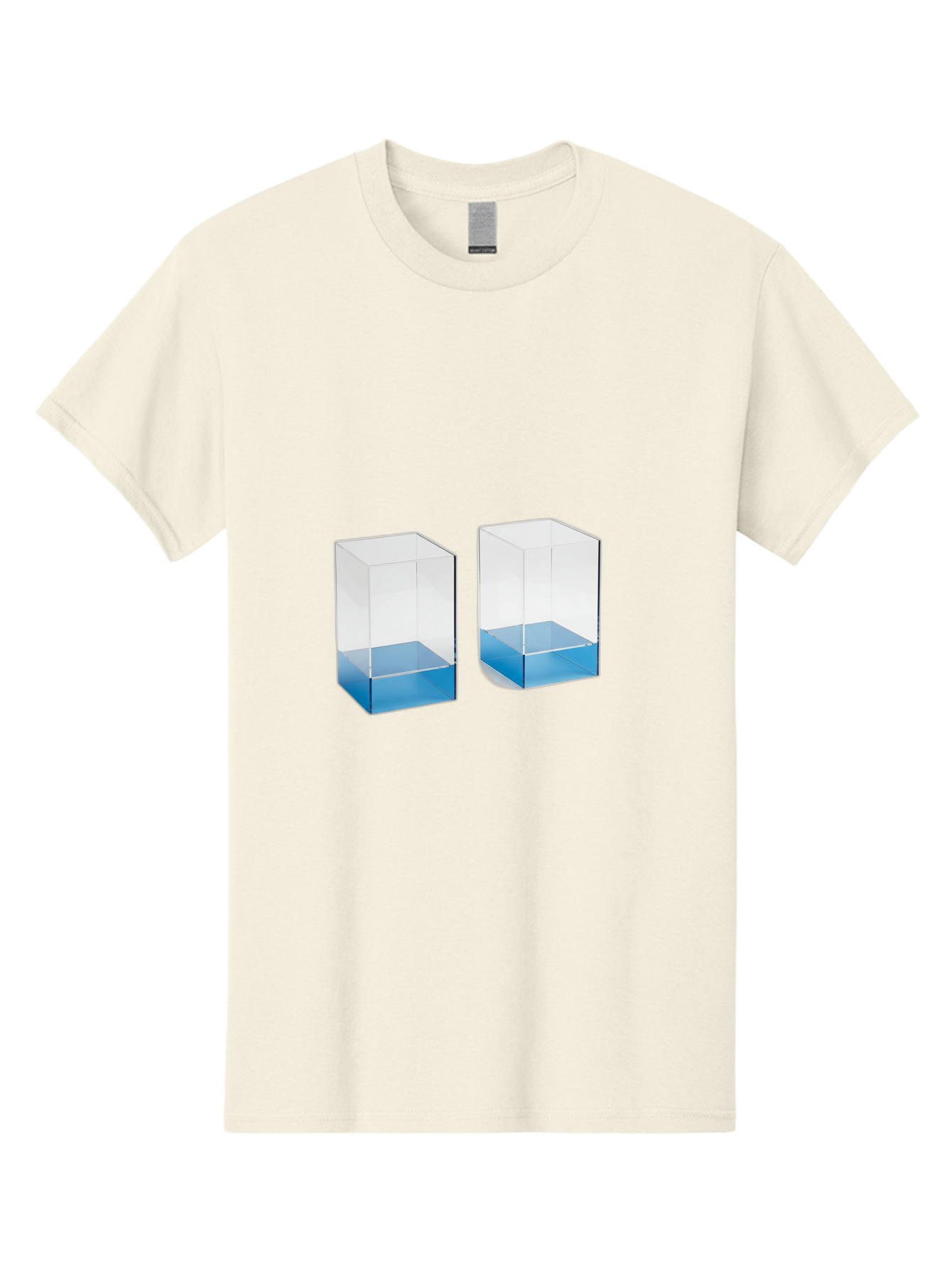 Clear-Boxes-With-Blue-Liquid Men'S Graphic Tee, 100% Cotton, Comfortable Casual Summer Wear, Machine Washable, Vintage Camera, Old Camera, Antique Camera, Black Camera, Classic Photography, Photography Equipment, Nostalgic Device, Film Camera, Bag302