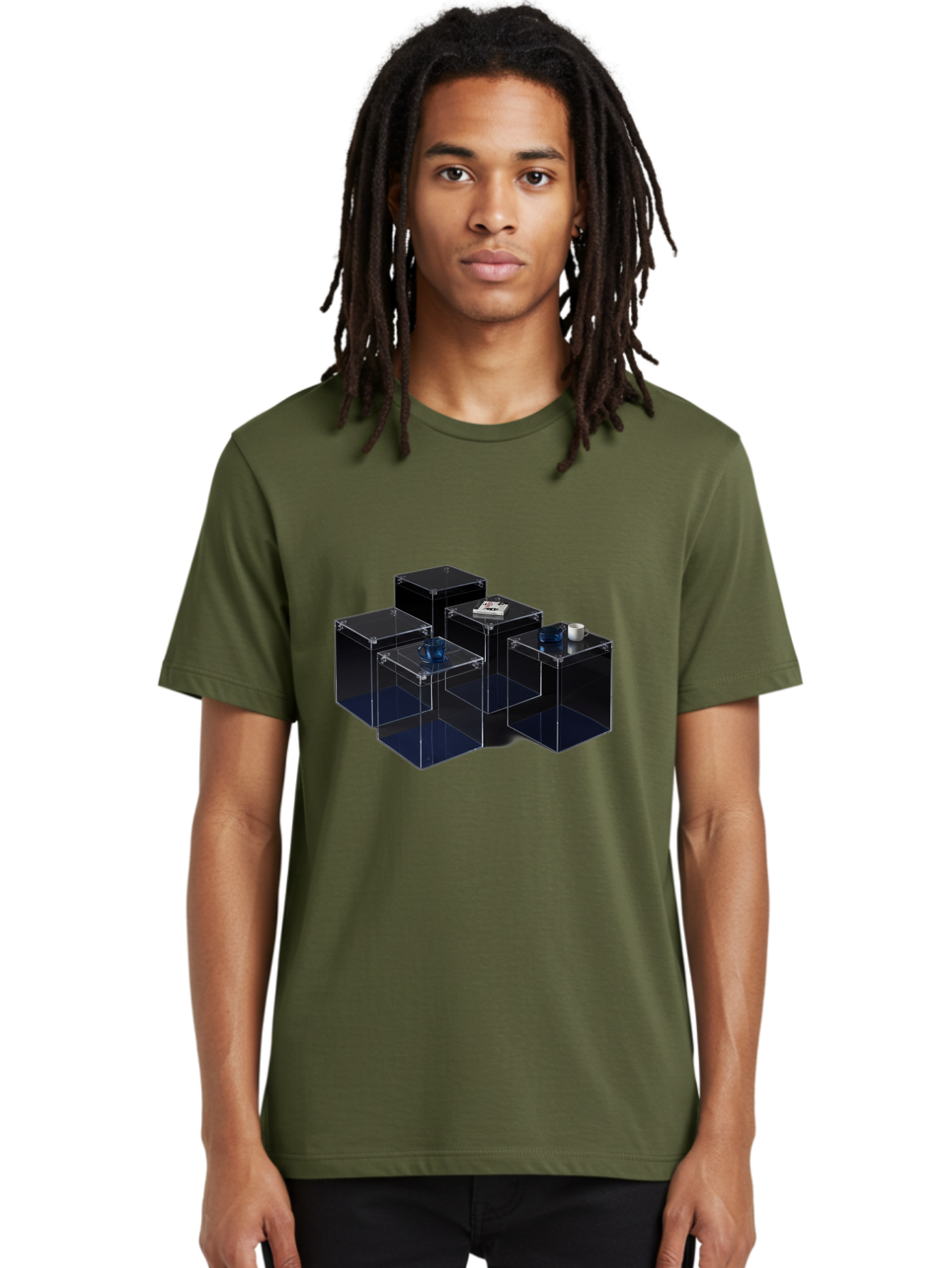 Clear-Plastic-Boxes Men'S Graphic Tee, 100% Cotton, Comfortable Casual Summer Wear, Machine Washable, Vintage Camera, Old Camera, Antique Camera, Black Camera, Classic Photography, Photography Equipment, Nostalgic Device, Film Camera, Bag304