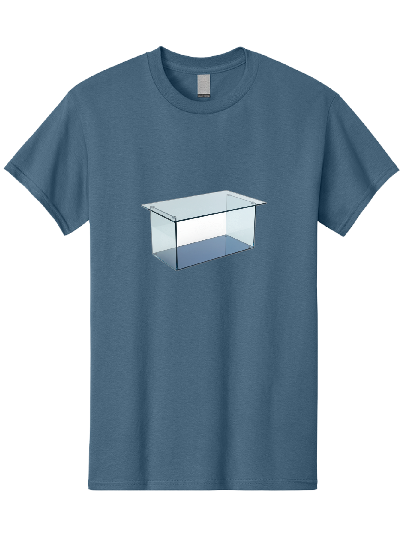 Clear-Rectangular-Aquarium Men'S Graphic Tee, 100% Cotton, Comfortable Casual Summer Wear, Machine Washable, Vintage Camera, Old Camera, Antique Camera, Black Camera, Classic Photography, Photography Equipment, Nostalgic Device, Film Camera, Bag305