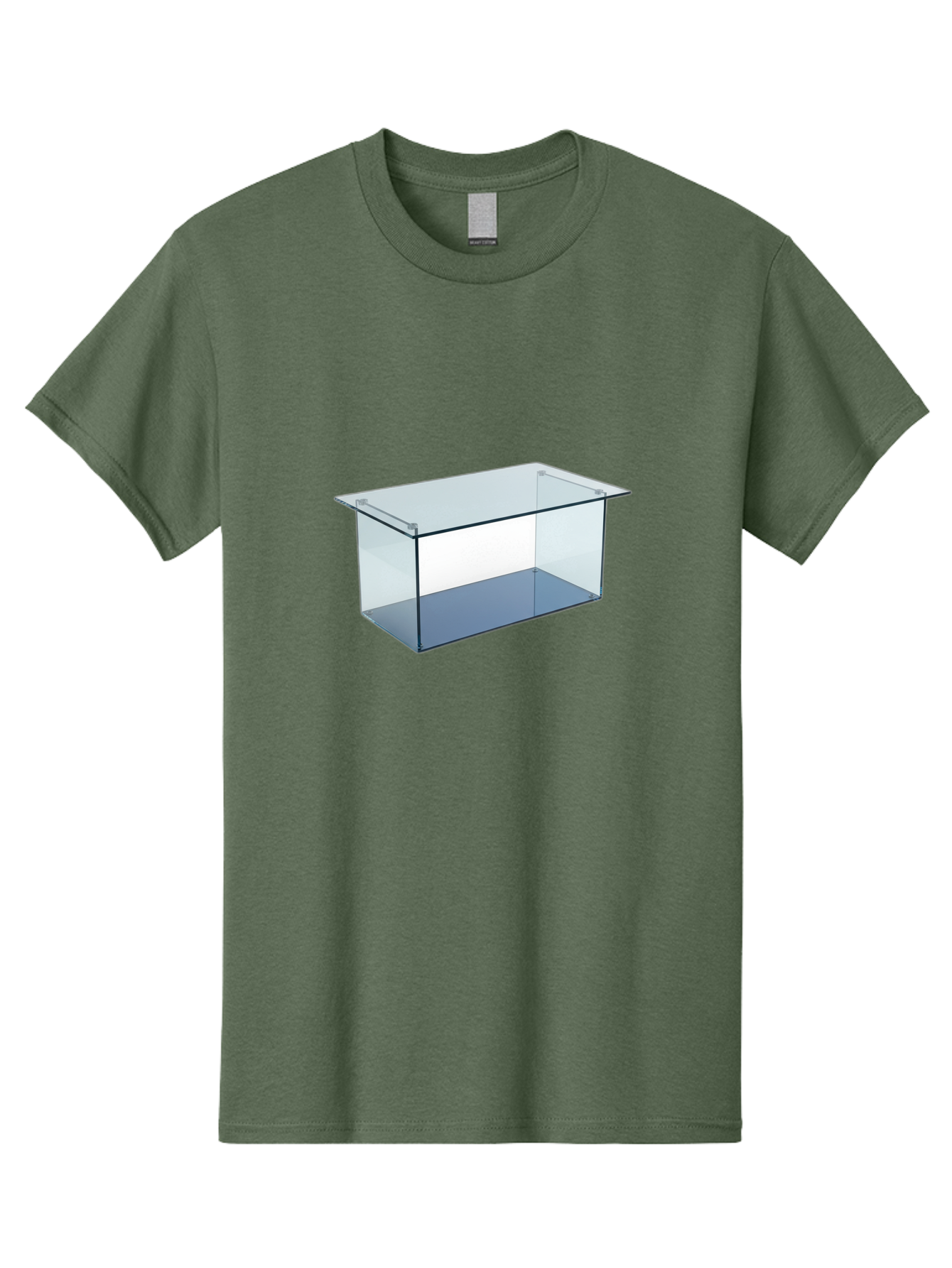 Clear-Rectangular-Aquarium Men'S Graphic Tee, 100% Cotton, Comfortable Casual Summer Wear, Machine Washable, Vintage Camera, Old Camera, Antique Camera, Black Camera, Classic Photography, Photography Equipment, Nostalgic Device, Film Camera, Bag305