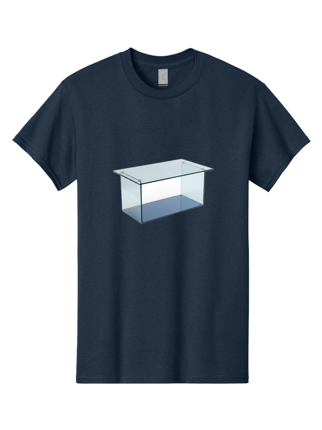 Clear-Rectangular-Aquarium Men'S Graphic Tee, 100% Cotton, Comfortable Casual Summer Wear, Machine Washable, Vintage Camera, Old Camera, Antique Camera, Black Camera, Classic Photography, Photography Equipment, Nostalgic Device, Film Camera, Bag305
