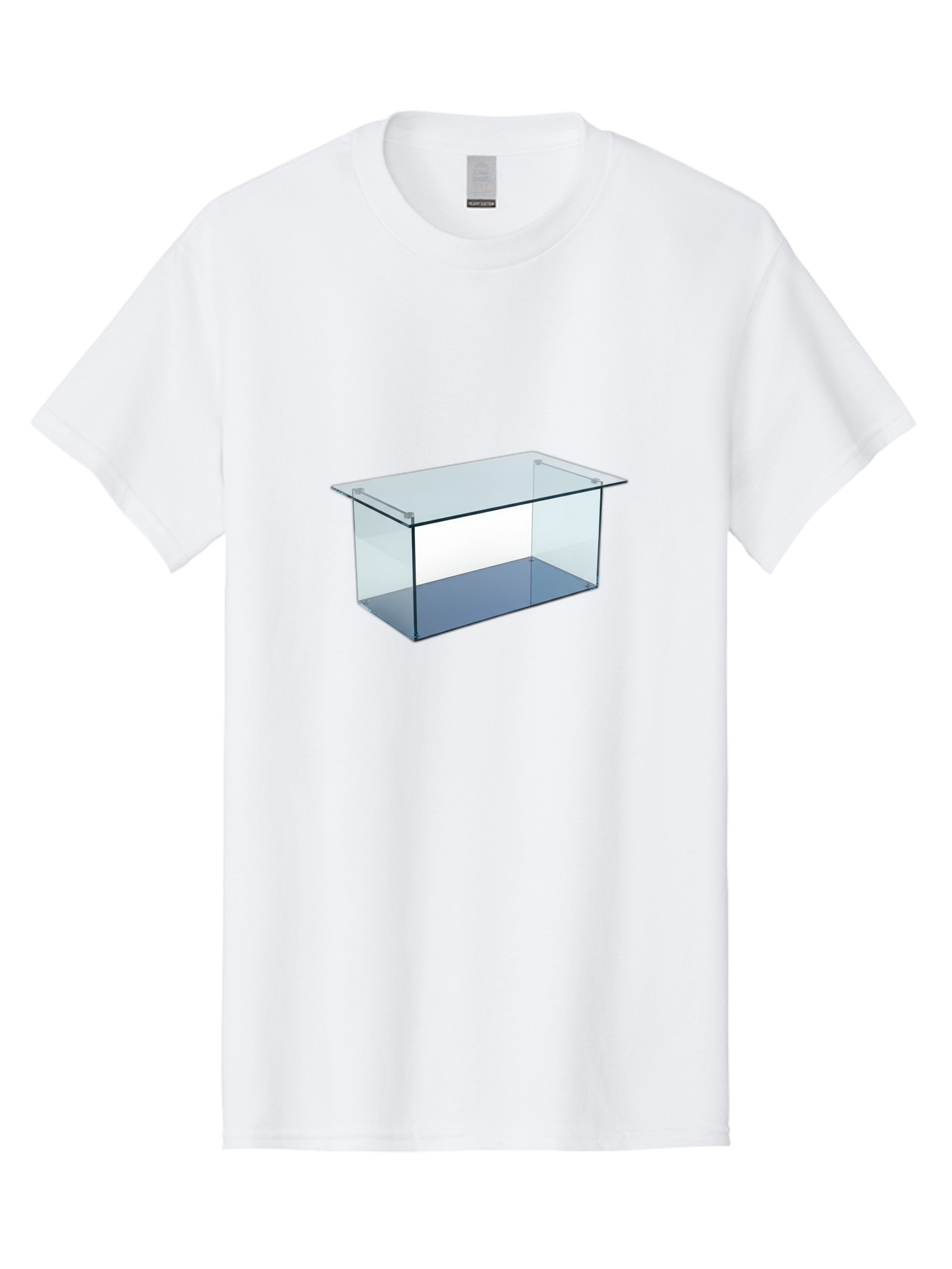 Clear-Rectangular-Aquarium Men'S Graphic Tee, 100% Cotton, Comfortable Casual Summer Wear, Machine Washable, Vintage Camera, Old Camera, Antique Camera, Black Camera, Classic Photography, Photography Equipment, Nostalgic Device, Film Camera, Bag305
