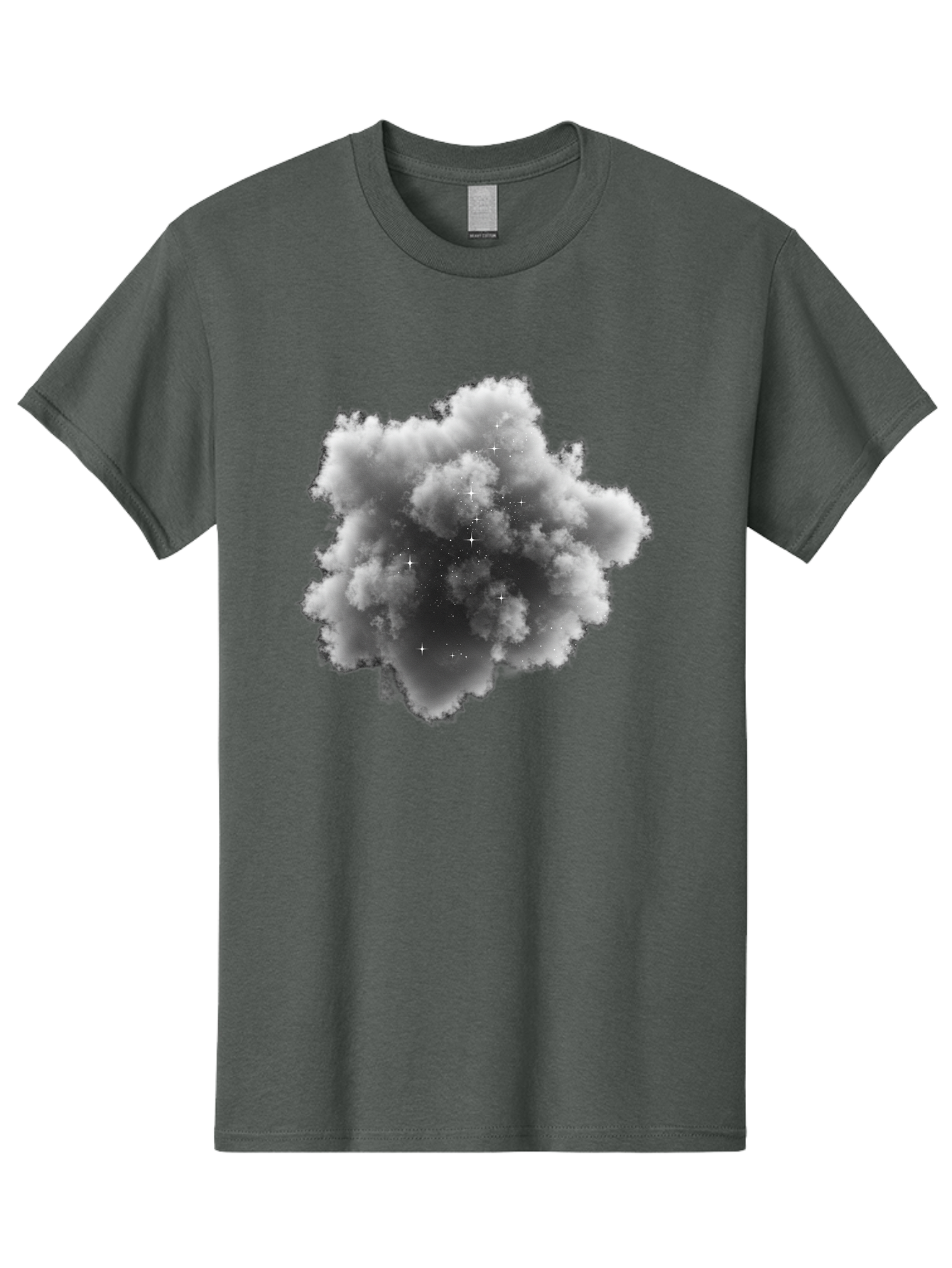 Cloud-With-Stars Men'S Graphic Tee, 100% Cotton, Comfortable Casual Summer Wear, Machine Washable, Vintage Camera, Old Camera, Antique Camera, Black Camera, Classic Photography, Photography Equipment, Nostalgic Device, Film Camera, Camera Art Bag309