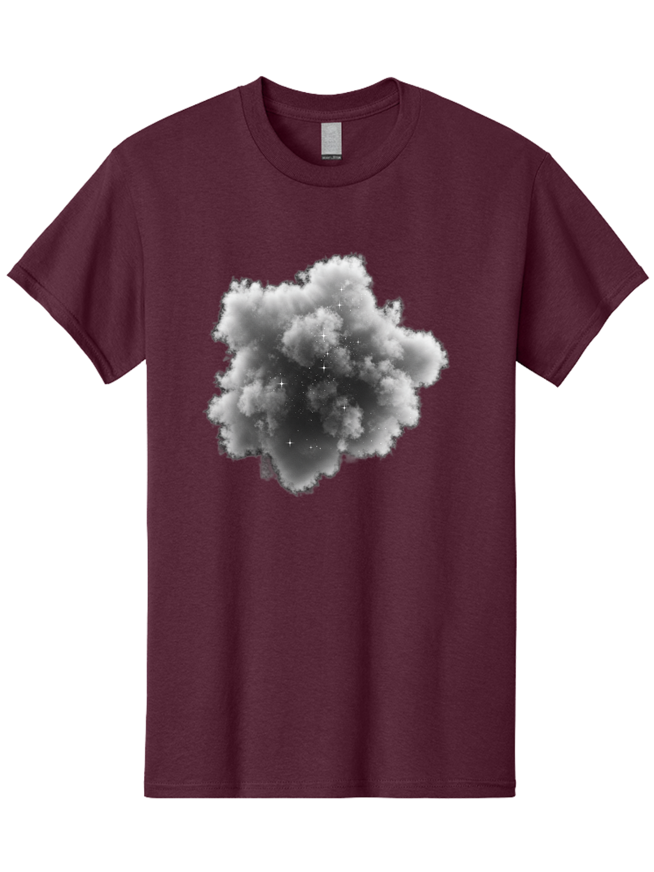 Cloud-With-Stars Men'S Graphic Tee, 100% Cotton, Comfortable Casual Summer Wear, Machine Washable, Vintage Camera, Old Camera, Antique Camera, Black Camera, Classic Photography, Photography Equipment, Nostalgic Device, Film Camera, Camera Art Bag309