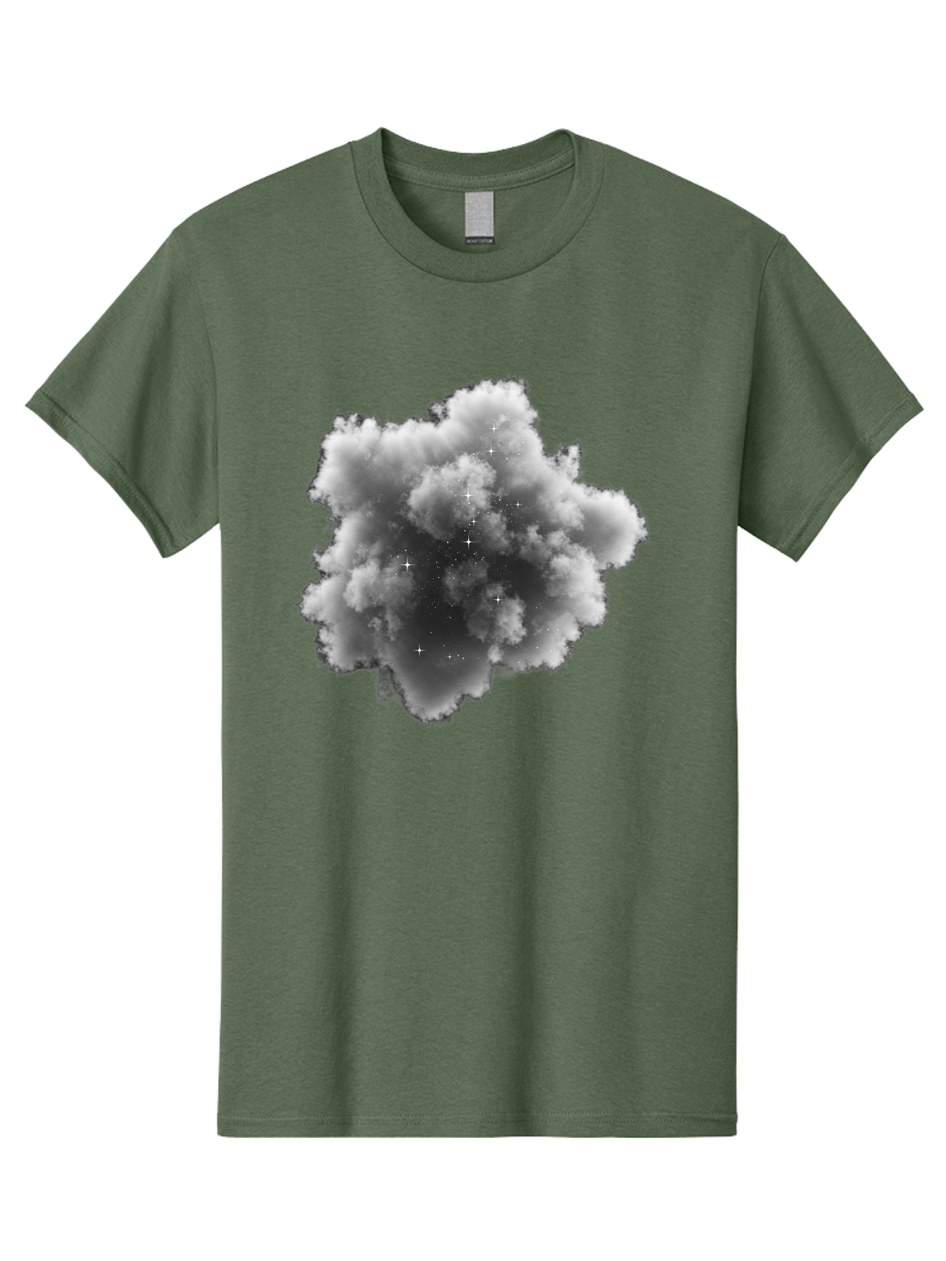 Cloud-With-Stars Men'S Graphic Tee, 100% Cotton, Comfortable Casual Summer Wear, Machine Washable, Vintage Camera, Old Camera, Antique Camera, Black Camera, Classic Photography, Photography Equipment, Nostalgic Device, Film Camera, Camera Art Bag309