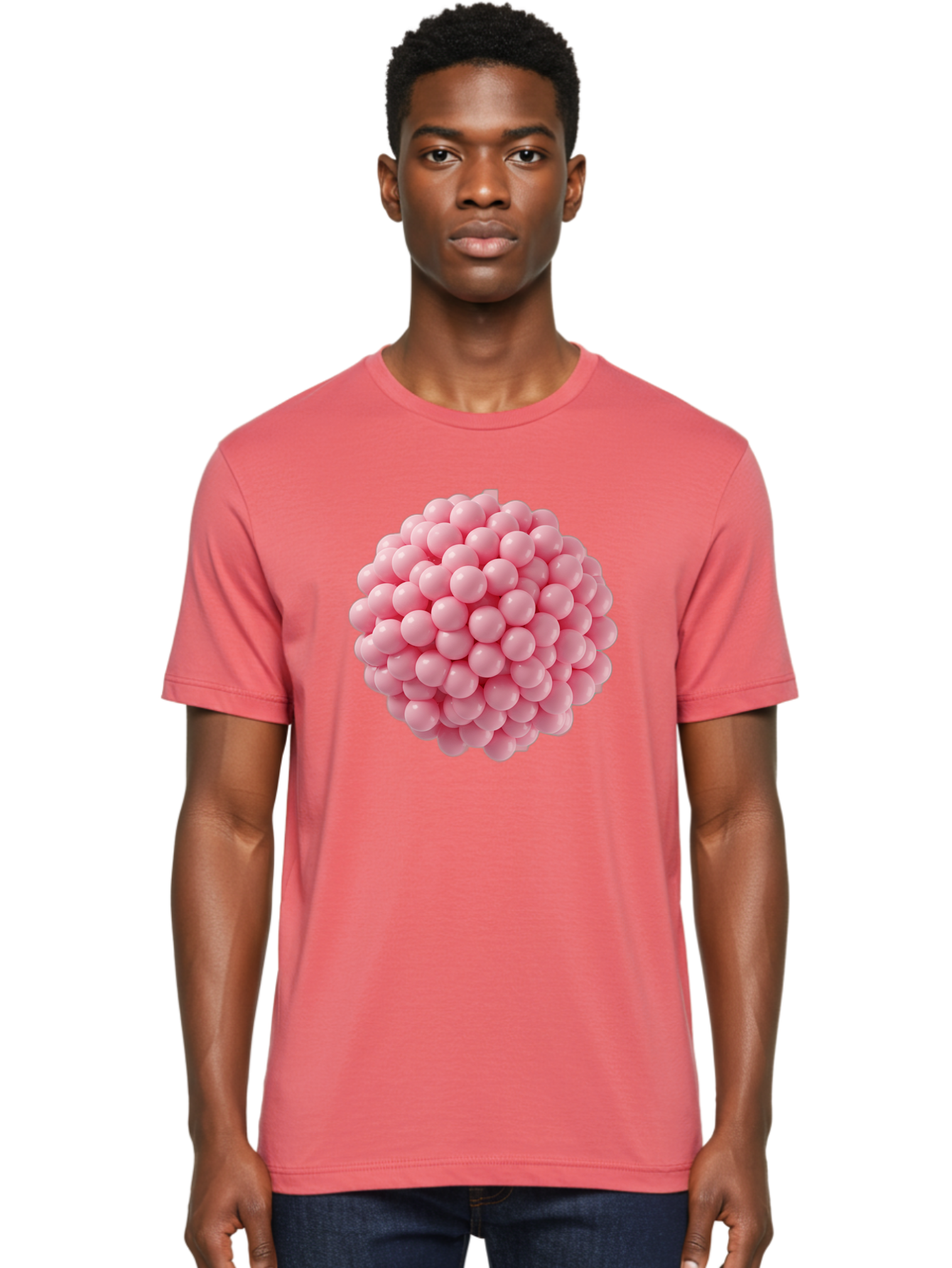 Cluster-Of-Pink-Spheres Men'S Graphic Tee, 100% Cotton, Comfortable Casual Summer Wear, Machine Washable, Vintage Camera, Old Camera, Antique Camera, Black Camera, Classic Photography, Photography Equipment, Nostalgic Device, Film Camera, Bag310