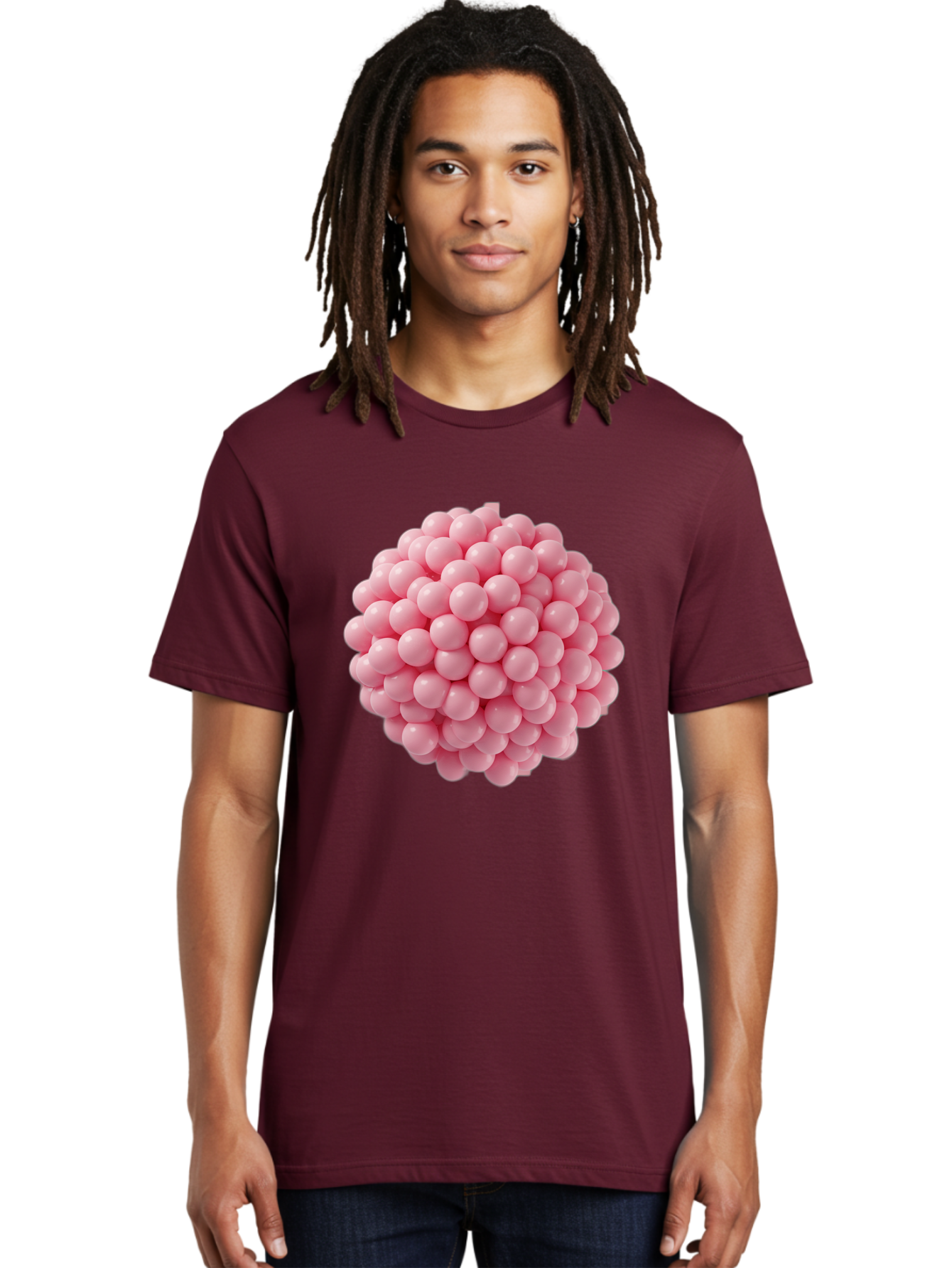 Cluster-Of-Pink-Spheres Men'S Graphic Tee, 100% Cotton, Comfortable Casual Summer Wear, Machine Washable, Vintage Camera, Old Camera, Antique Camera, Black Camera, Classic Photography, Photography Equipment, Nostalgic Device, Film Camera, Bag310