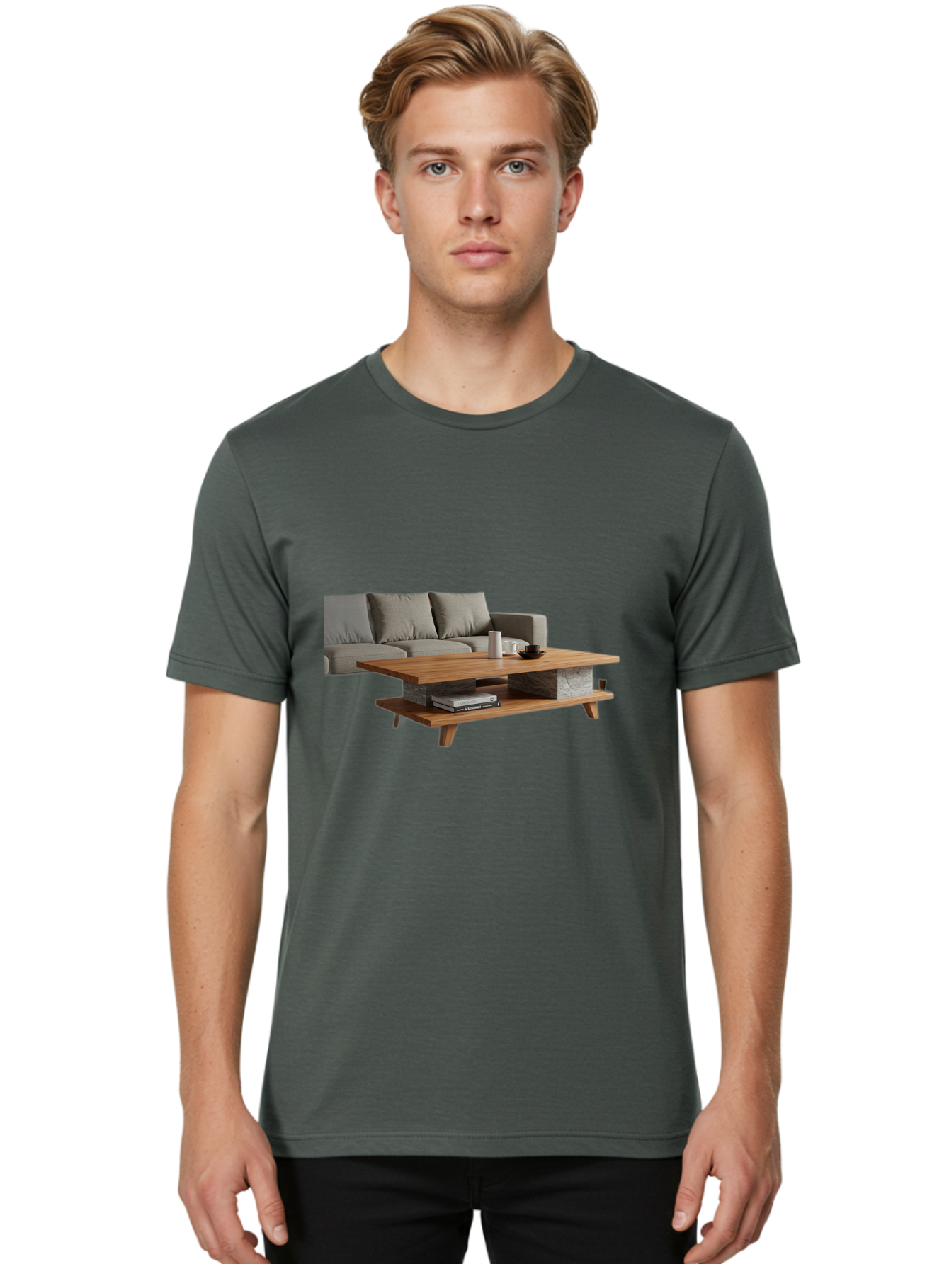 Coffee-Table-And-Couch Men'S Graphic Tee, 100% Cotton, Comfortable Casual Summer Wear, Machine Washable, Vintage Camera, Old Camera, Antique Camera, Black Camera, Classic Photography, Photography Equipment, Nostalgic Device, Film Camera, Bag321