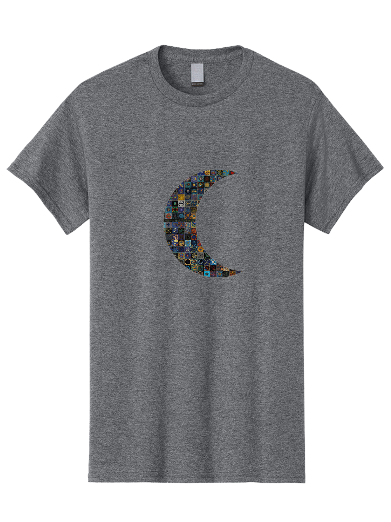 Collage-Crescent-Moon Men'S Graphic Tee, 100% Cotton, Comfortable Casual Summer Wear, Machine Washable, Vintage Camera, Old Camera, Antique Camera, Black Camera, Classic Photography, Photography Equipment, Nostalgic Device, Film Camera, Bag322