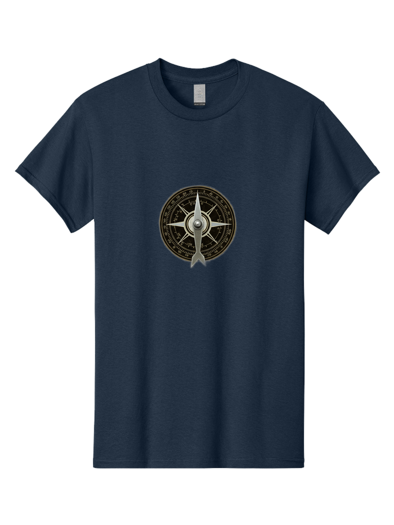 Compass-Rose Men'S Graphic Tee, 100% Cotton, Comfortable Casual Summer Wear, Machine Washable, Vintage Camera, Old Camera, Antique Camera, Black Camera, Classic Photography, Photography Equipment, Nostalgic Device, Film Camera, Camera Art Bag328