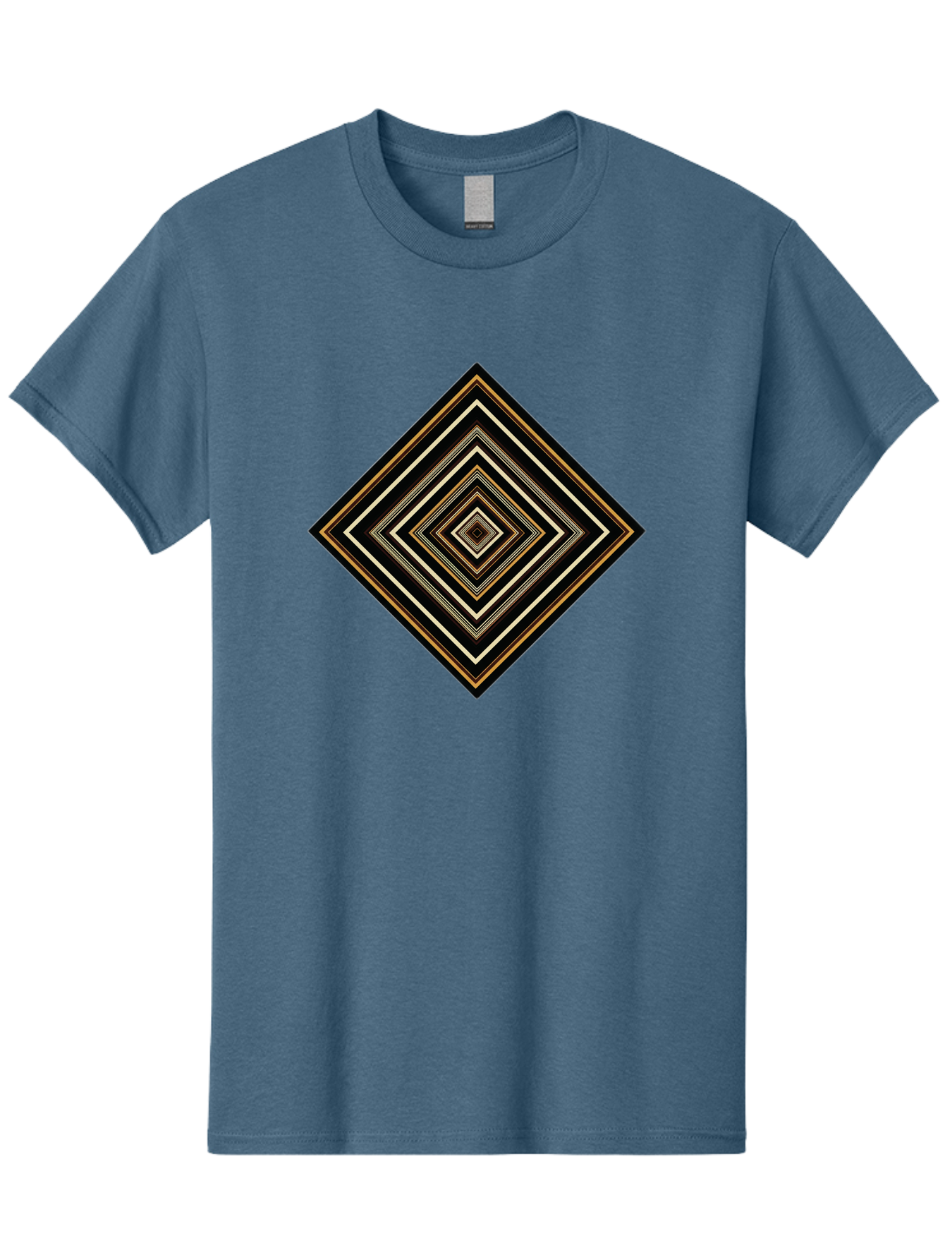 Concentric-Diamonds Men'S Graphic Tee, 100% Cotton, Comfortable Casual Summer Wear, Machine Washable, Vintage Camera, Old Camera, Antique Camera, Black Camera, Classic Photography, Photography Equipment, Nostalgic Device, Film Camera, Bag330