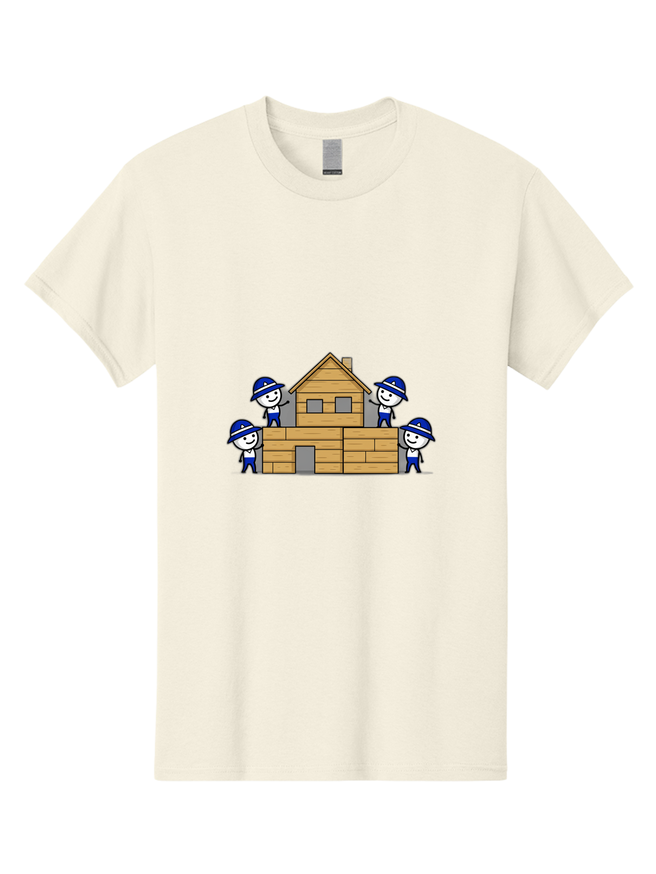 Construction-Workers-Building-House Men'S Graphic Tee, 100% Cotton, Comfortable Casual Summer Wear, Machine Washable, Vintage Camera, Old Camera, Antique Camera, Black Camera, Classic Photography, Photography Equipment, Nostalgic Device, Bag332