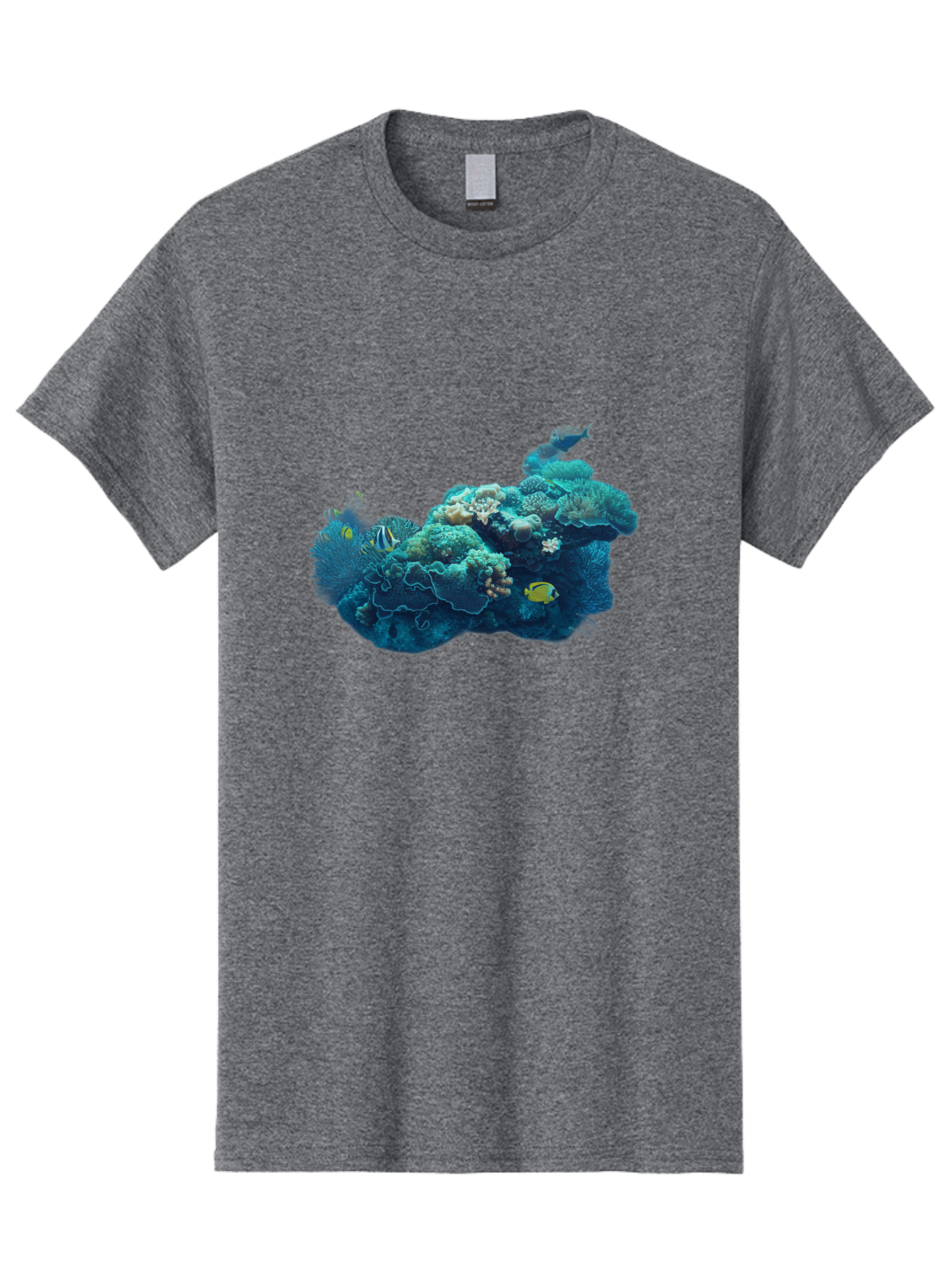 Coral-Reef-1 Men'S Graphic Tee, 100% Cotton, Comfortable Casual Summer Wear, Machine Washable, Vintage Camera, Old Camera, Antique Camera, Black Camera, Classic Photography, Photography Equipment, Nostalgic Device, Film Camera, Camera Art Bag334