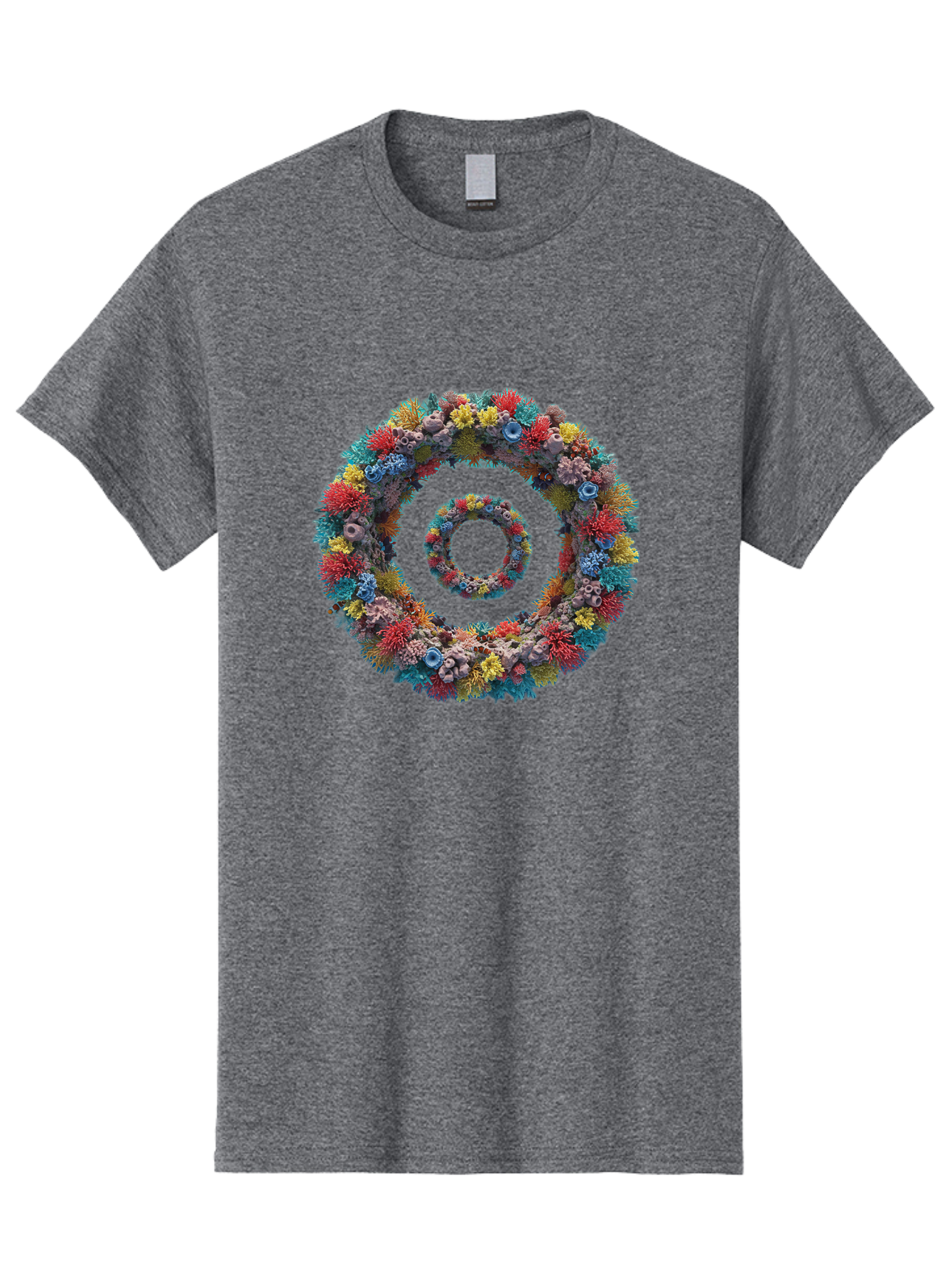 Coral-Spiral Men'S Graphic Tee, 100% Cotton, Comfortable Casual Summer Wear, Machine Washable, Vintage Camera, Old Camera, Antique Camera, Black Camera, Classic Photography, Photography Equipment, Nostalgic Device, Film Camera, Camera Art Bag336