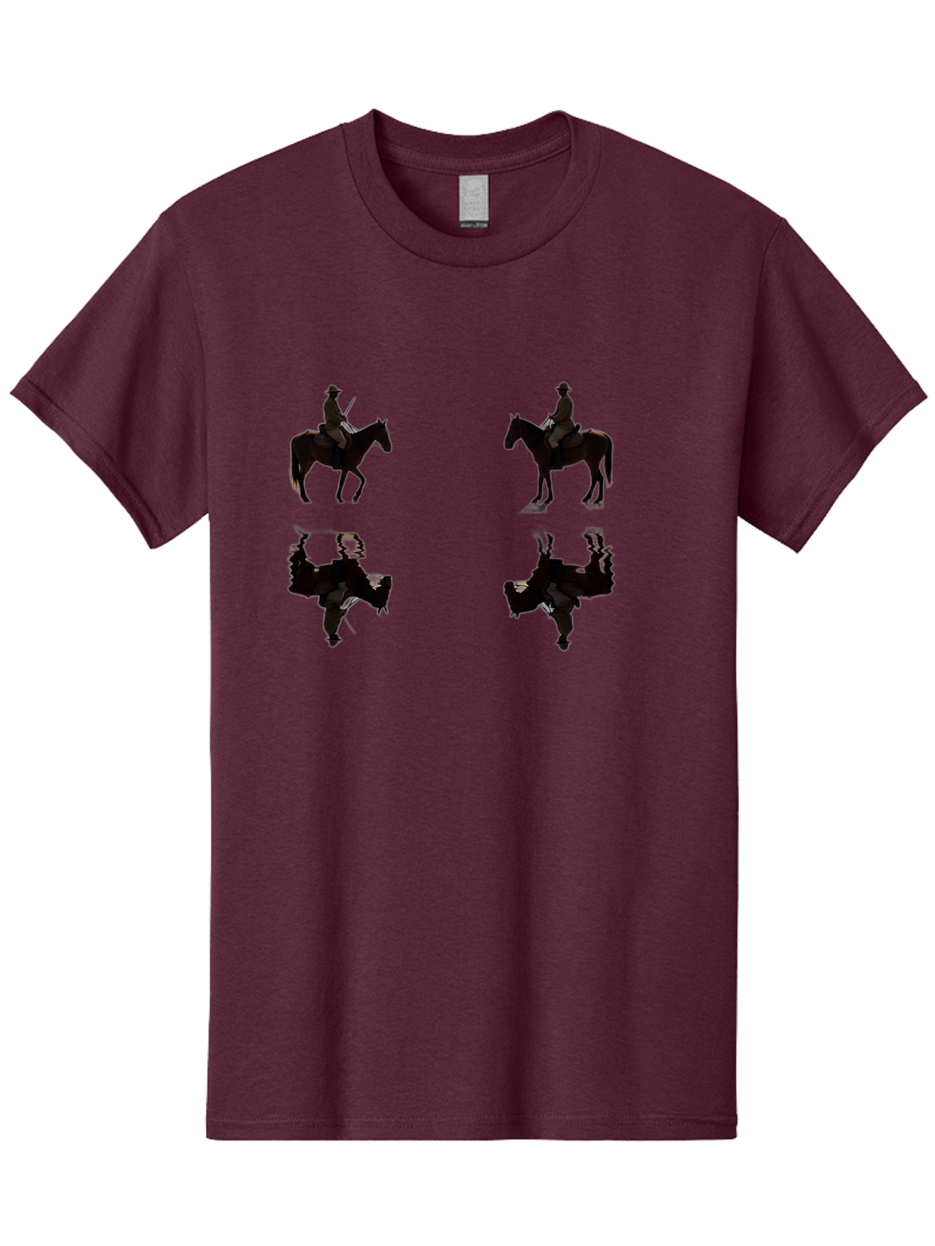 Cowboy-Silhouettes Men'S Graphic Tee, 100% Cotton, Comfortable Casual Summer Wear, Machine Washable, Vintage Camera, Old Camera, Antique Camera, Black Camera, Classic Photography, Photography Equipment, Nostalgic Device, Film Camera, Bag349
