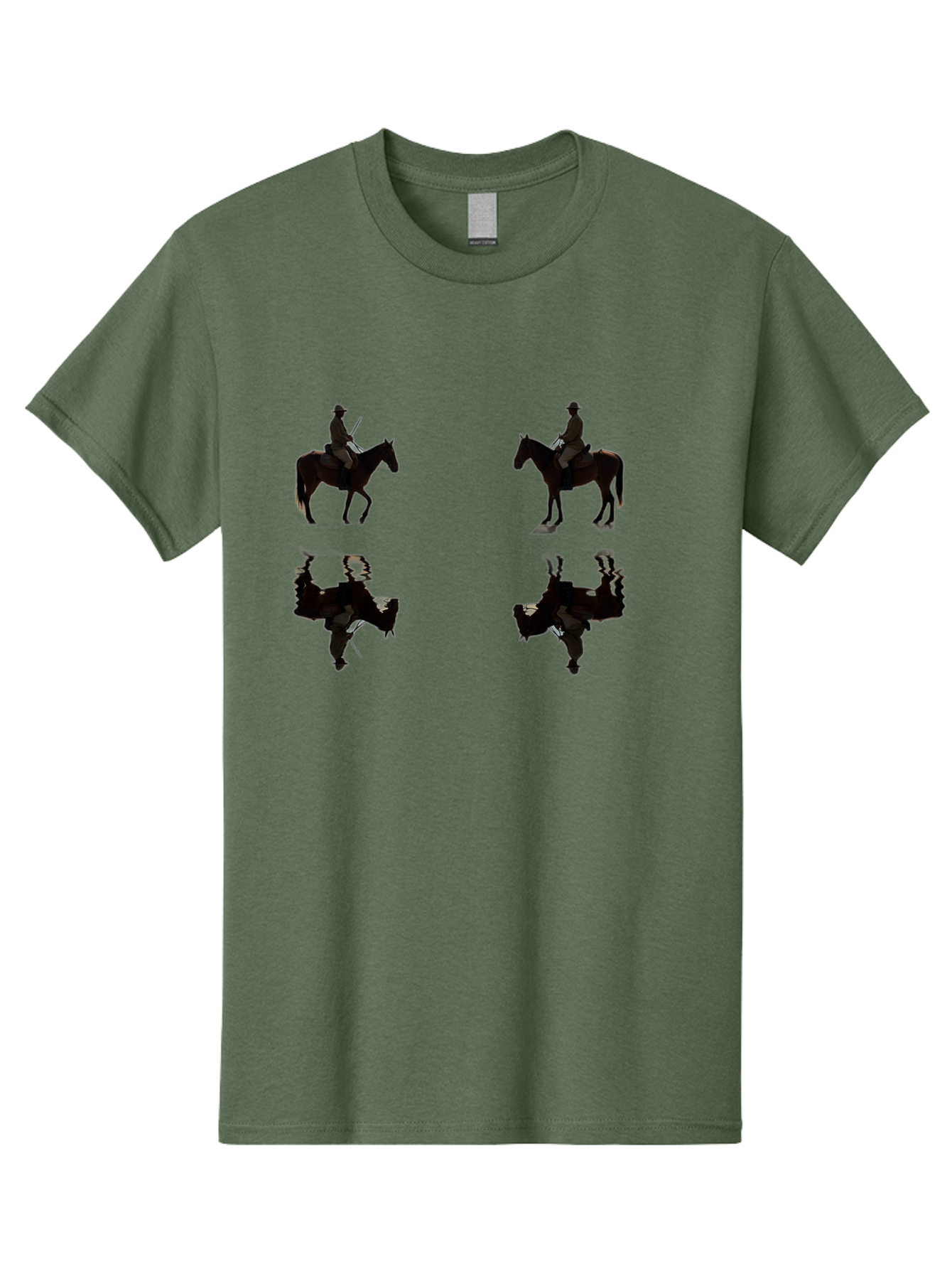 Cowboy-Silhouettes Men'S Graphic Tee, 100% Cotton, Comfortable Casual Summer Wear, Machine Washable, Vintage Camera, Old Camera, Antique Camera, Black Camera, Classic Photography, Photography Equipment, Nostalgic Device, Film Camera, Bag349