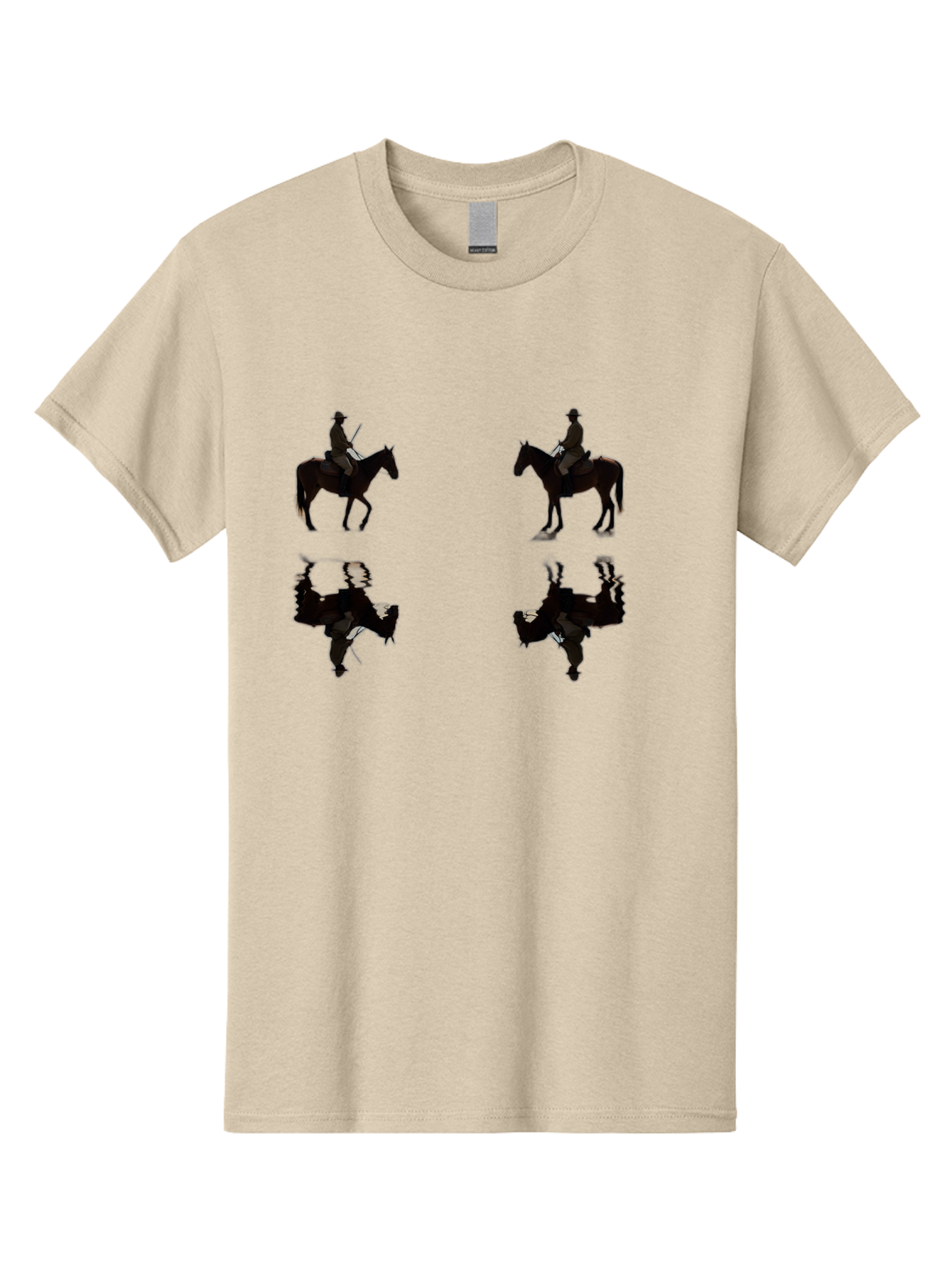 Cowboy-Silhouettes Men'S Graphic Tee, 100% Cotton, Comfortable Casual Summer Wear, Machine Washable, Vintage Camera, Old Camera, Antique Camera, Black Camera, Classic Photography, Photography Equipment, Nostalgic Device, Film Camera, Bag349